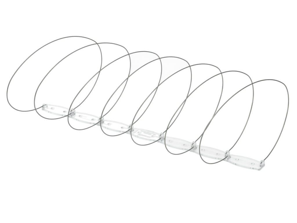 Spirale na ptaki 33 cm 9 szt.