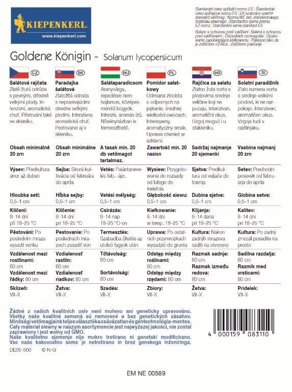 Kiepenkerl Pomidor Goldene Königin