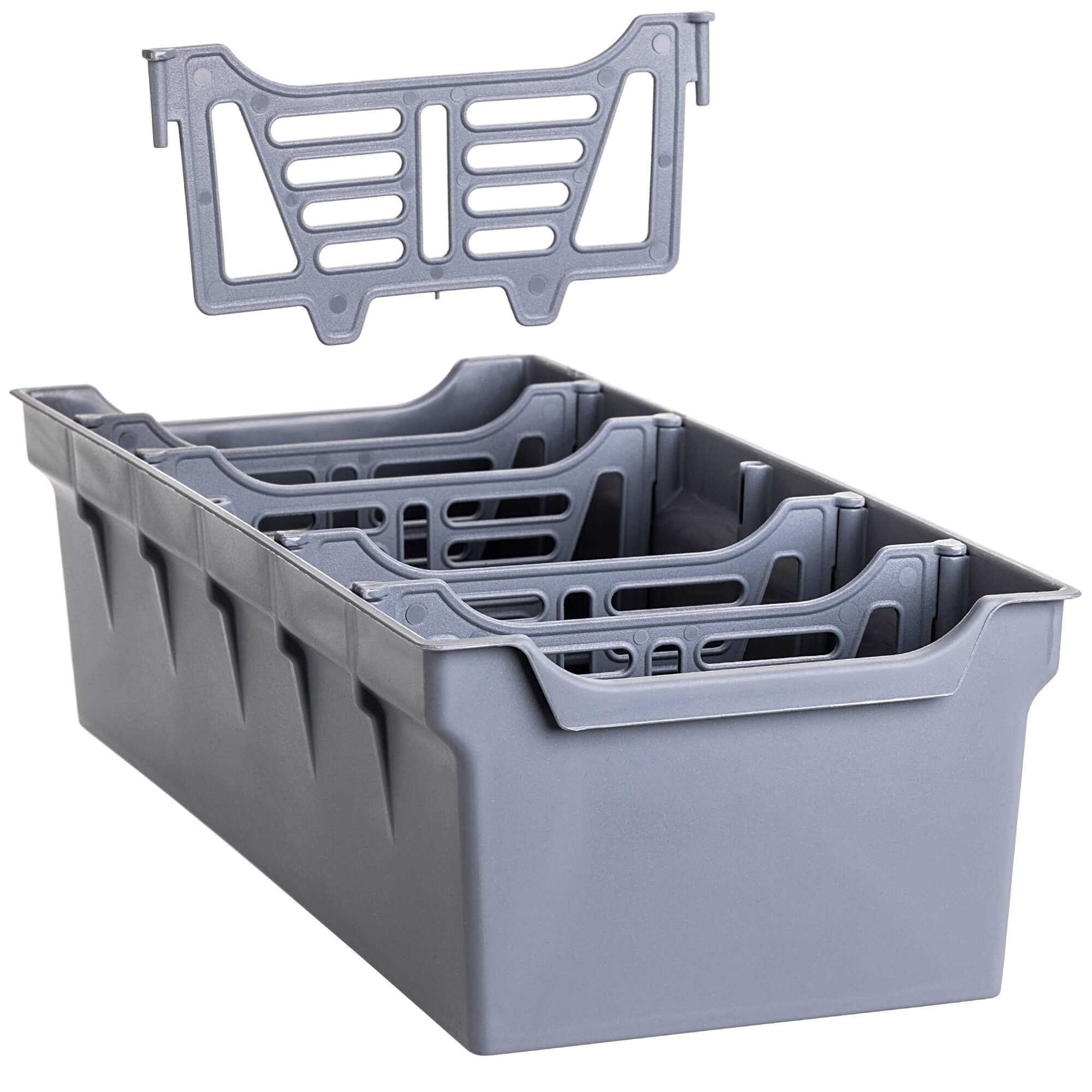 Organizer na przyprawy Austis 30 x 15 cm szary