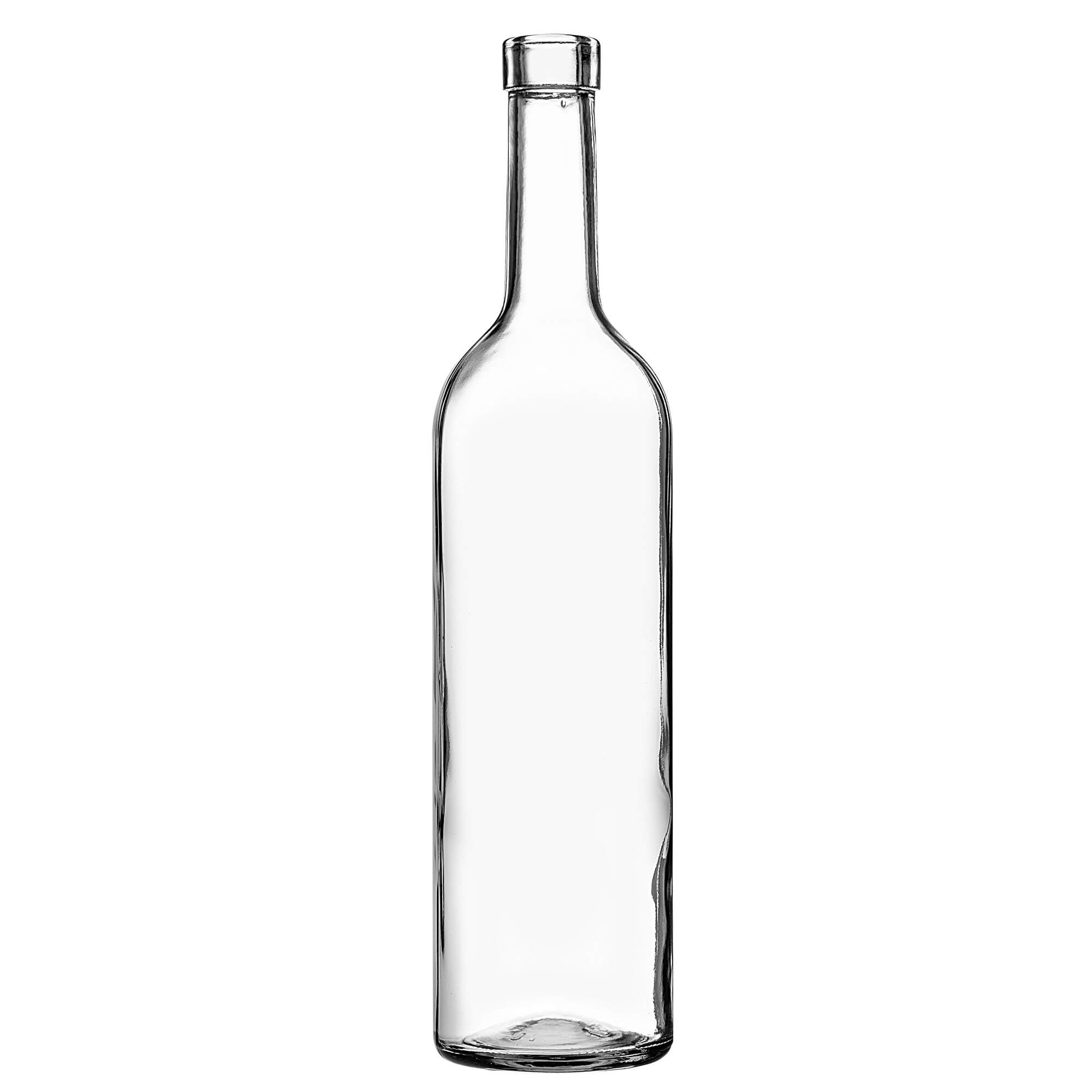 Butelka na wino Biagio 750ml biała bez korka 10 szt.