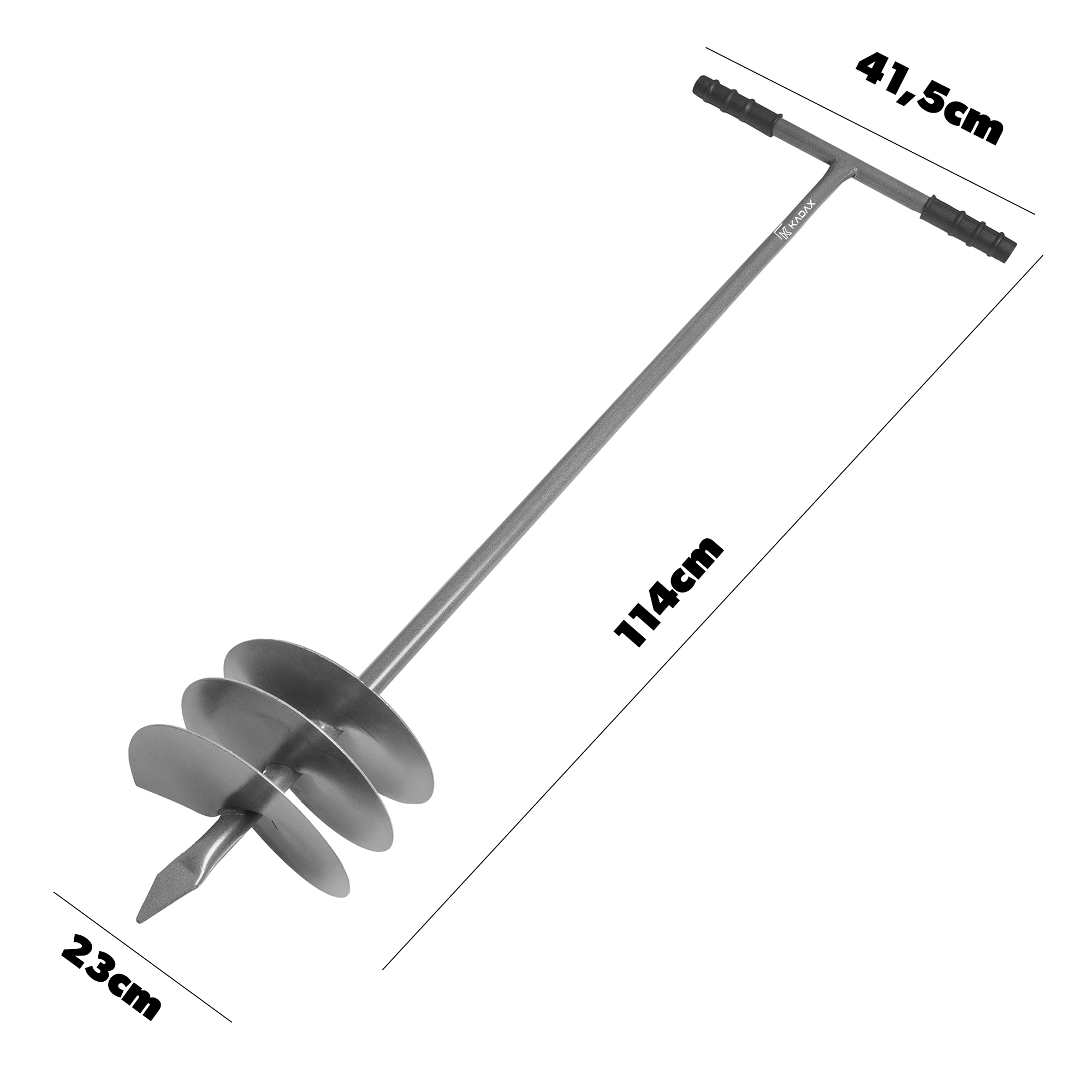 Świder do gleby Etrappe 230mm ręczny