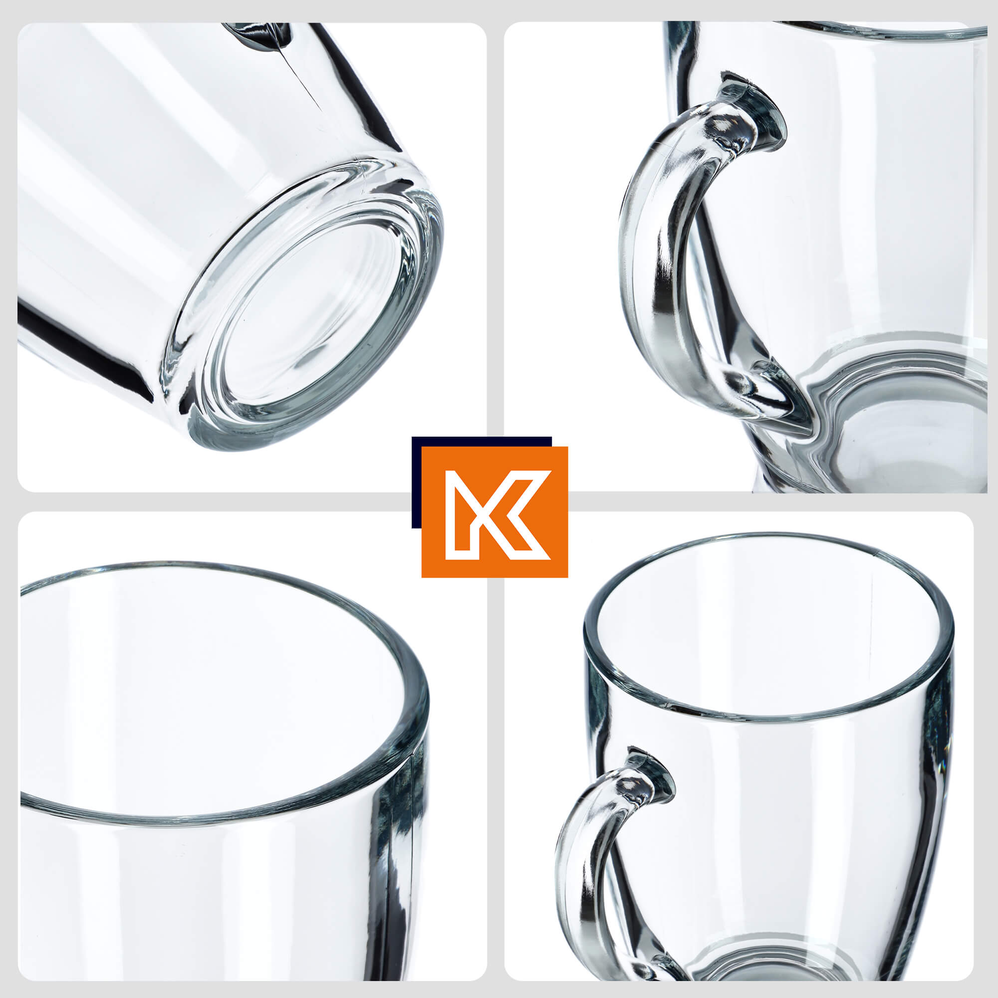 Kubki do kawy i herbaty Enas 350 ml, 4 szt.