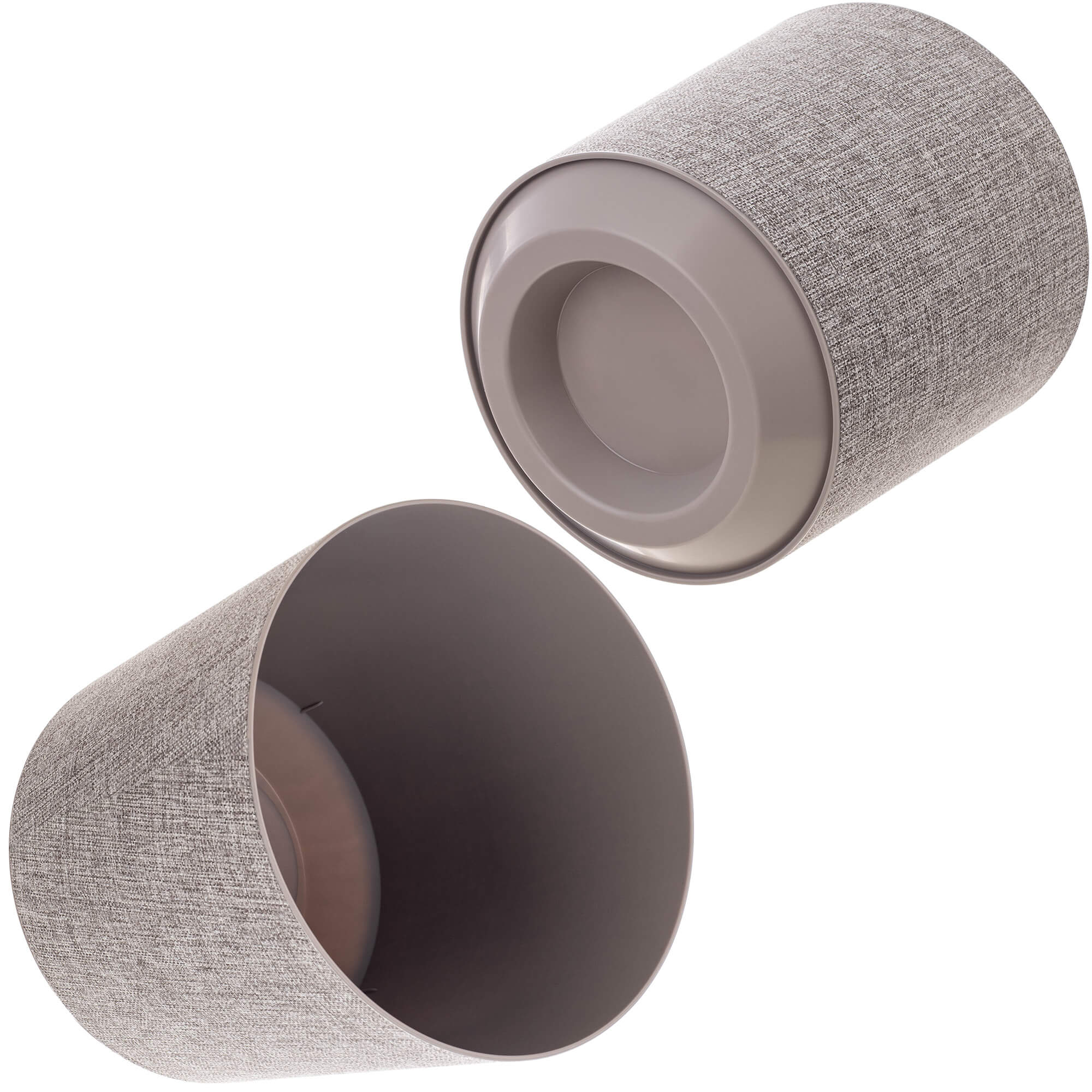 Doniczka osłonka Pebris 25cm taupe