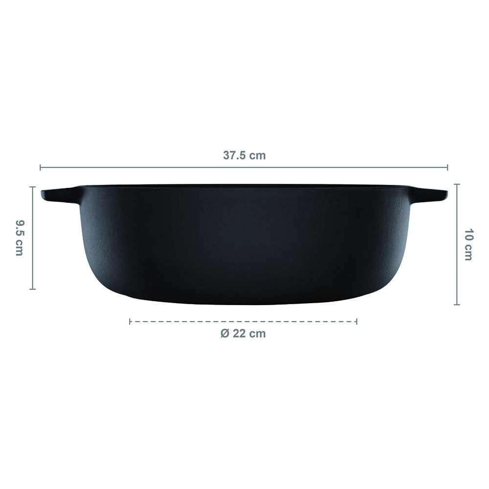 Fiskars 1066430 Norden Grill Chef Garnek