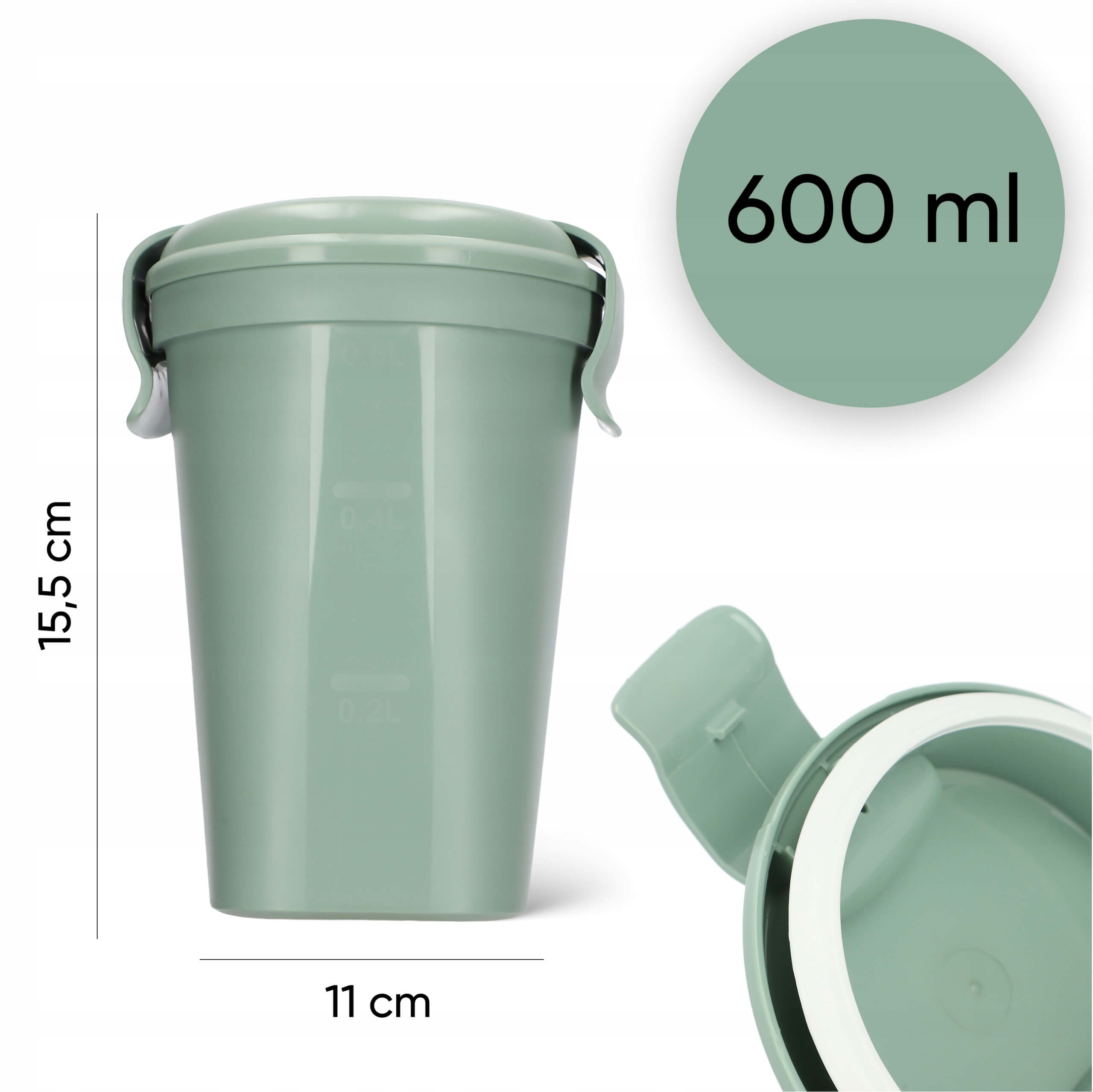 Pojemnik na żywność Curver 0.6L