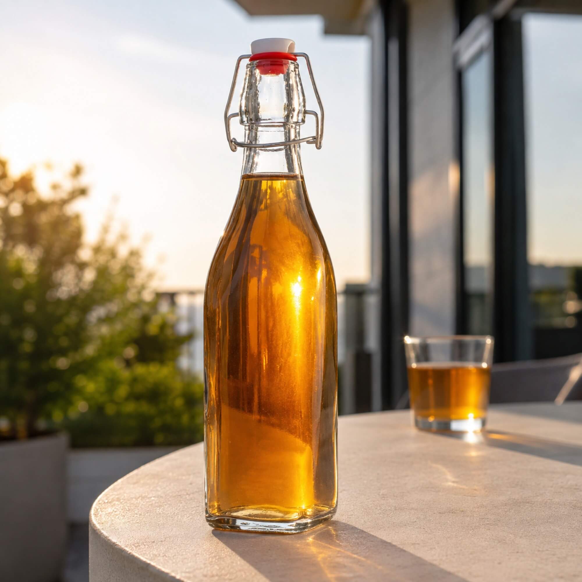Szklana butelka z korkiem Tore 500 ml
