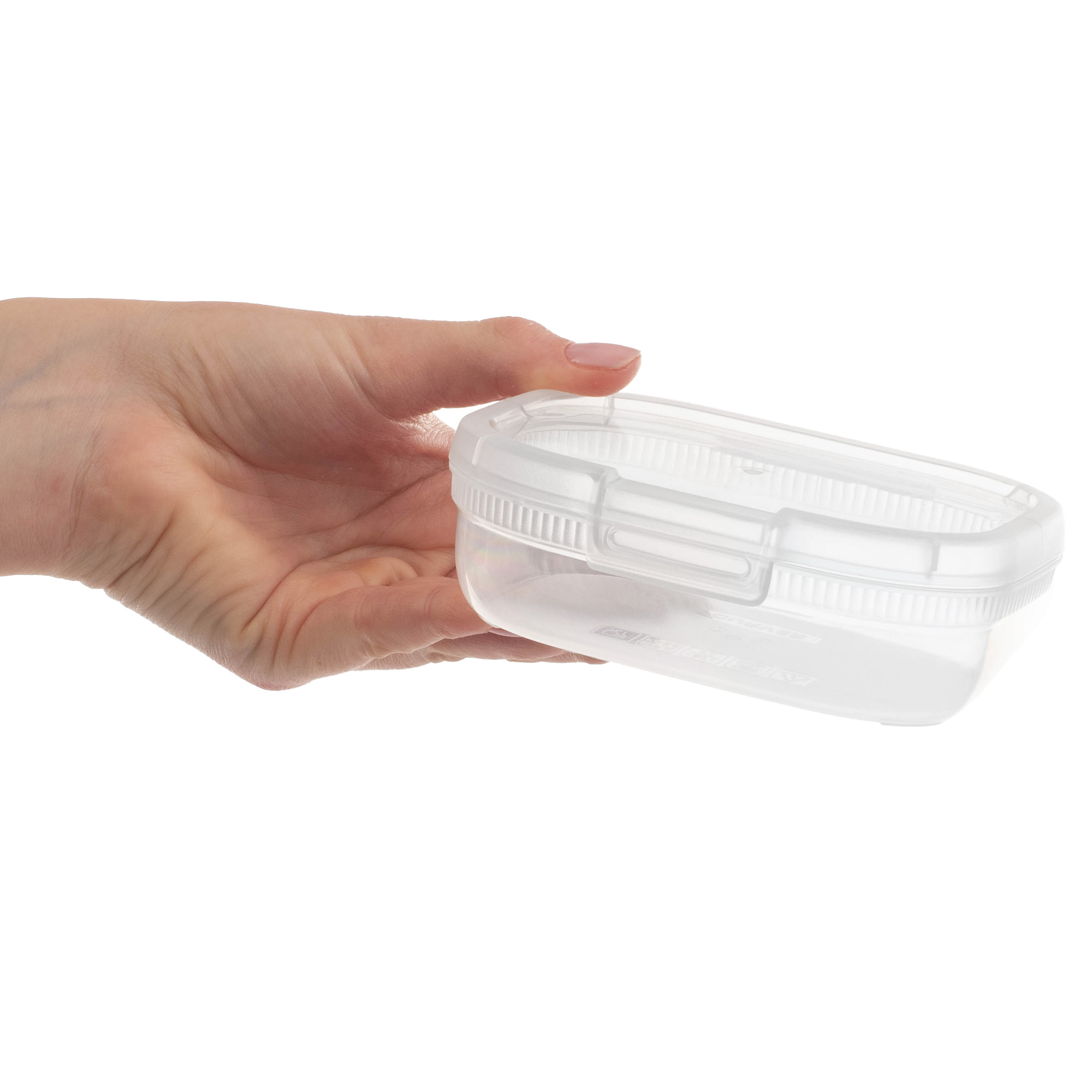 Pojemnik na żywność prostokątny Curver Snap Box 0,4L