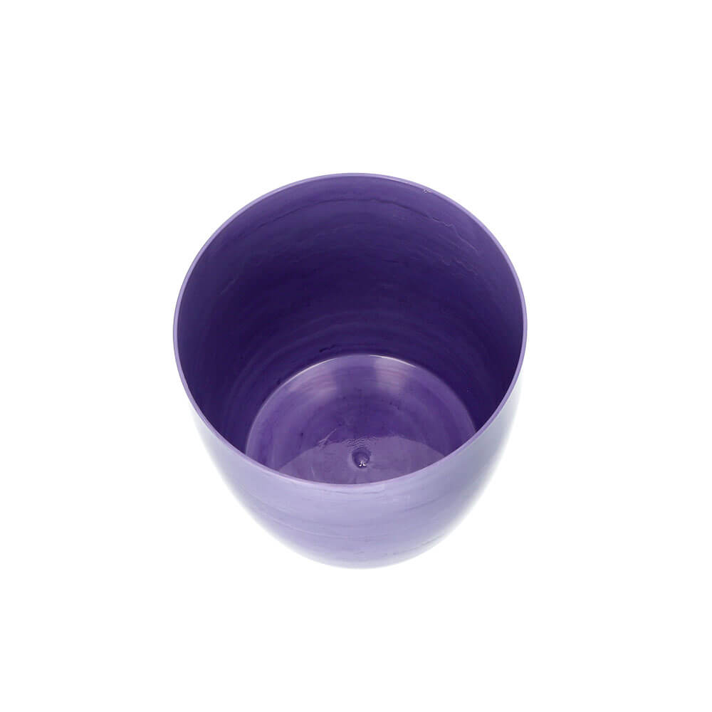 Doniczka na kwiaty Agen 14 cm, fioletowy marmur