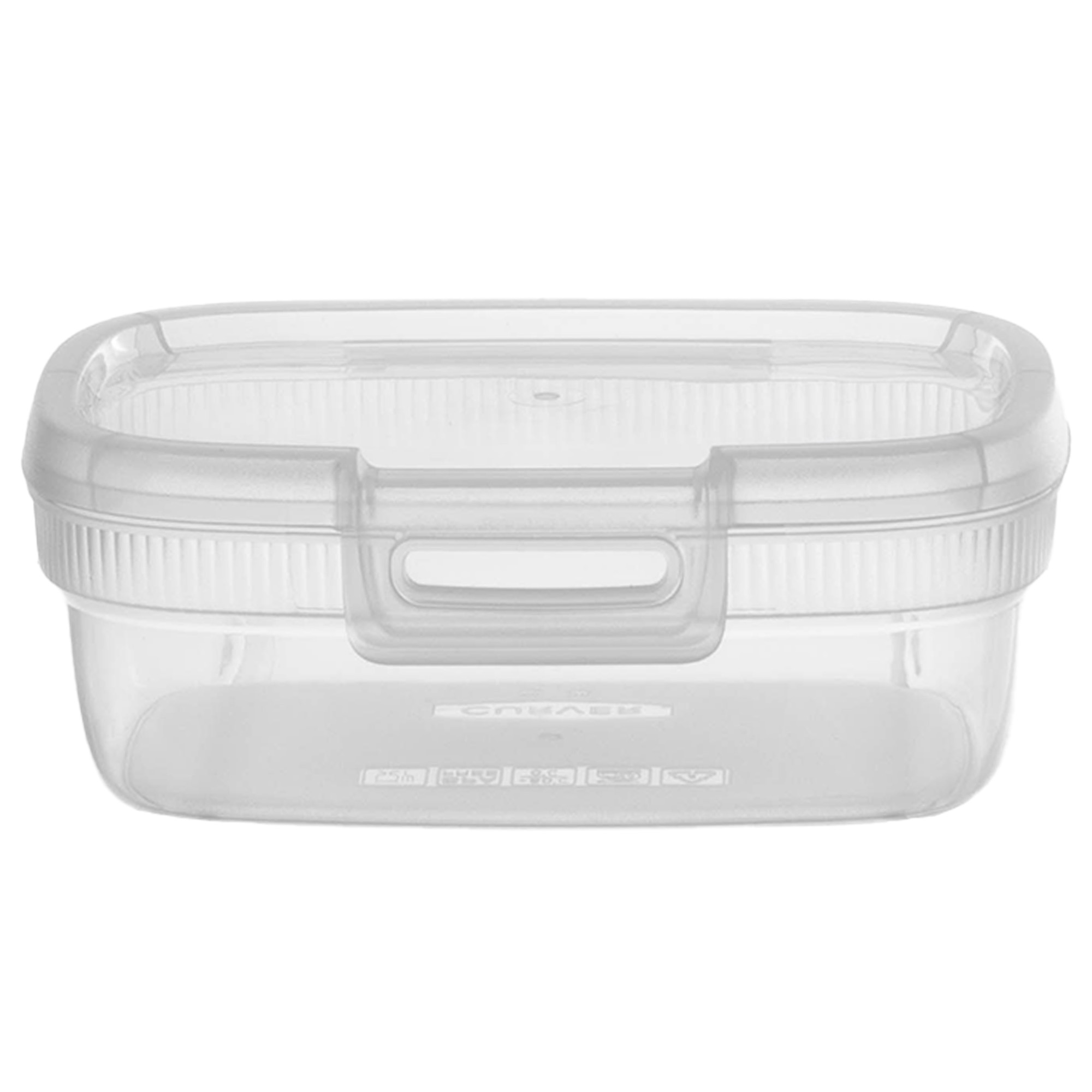 Pojemnik na żywność prostokątny Curver Snap Box 0,4L