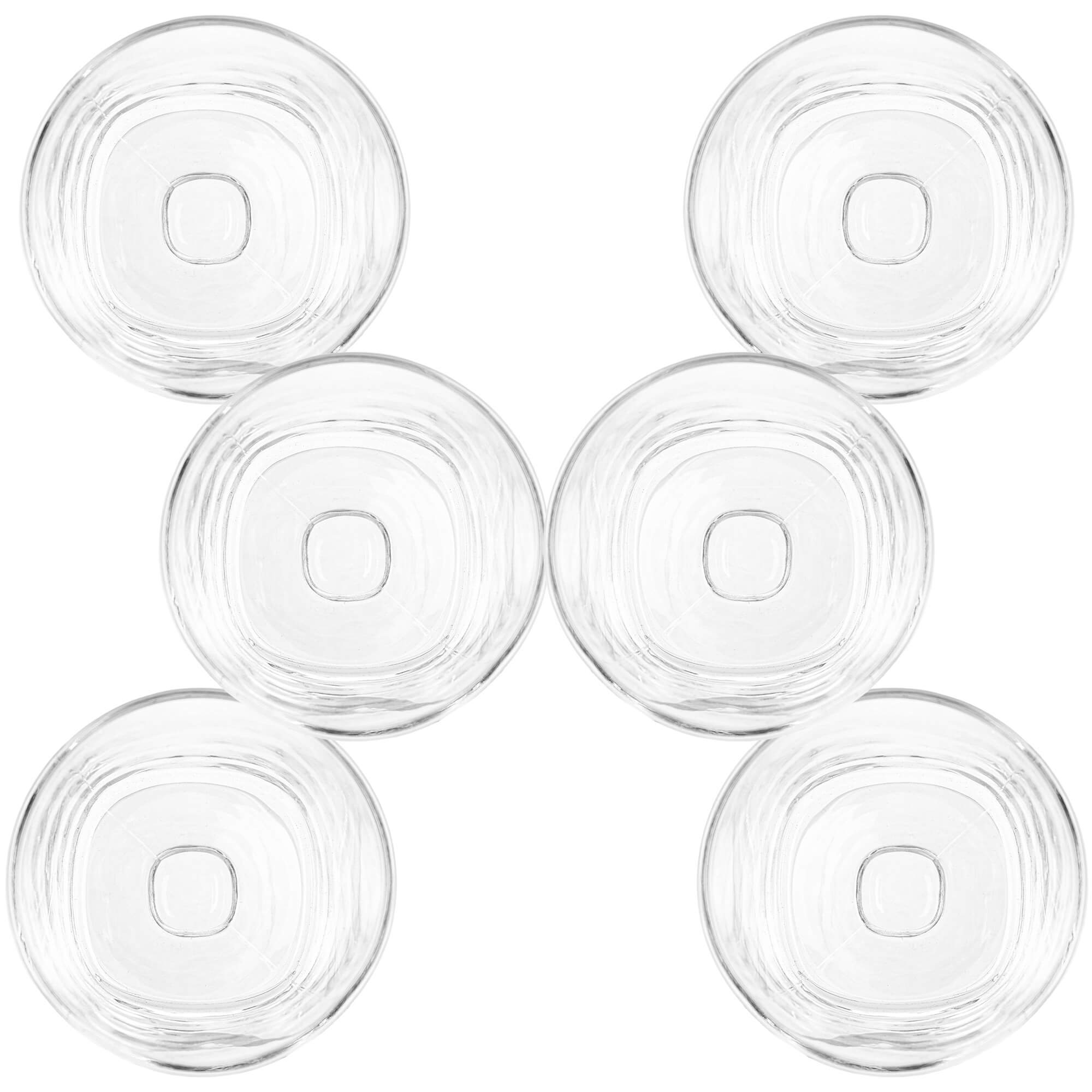Pucharek do lodów Torza 290ml na nóżce wzór gładki 6 szt.