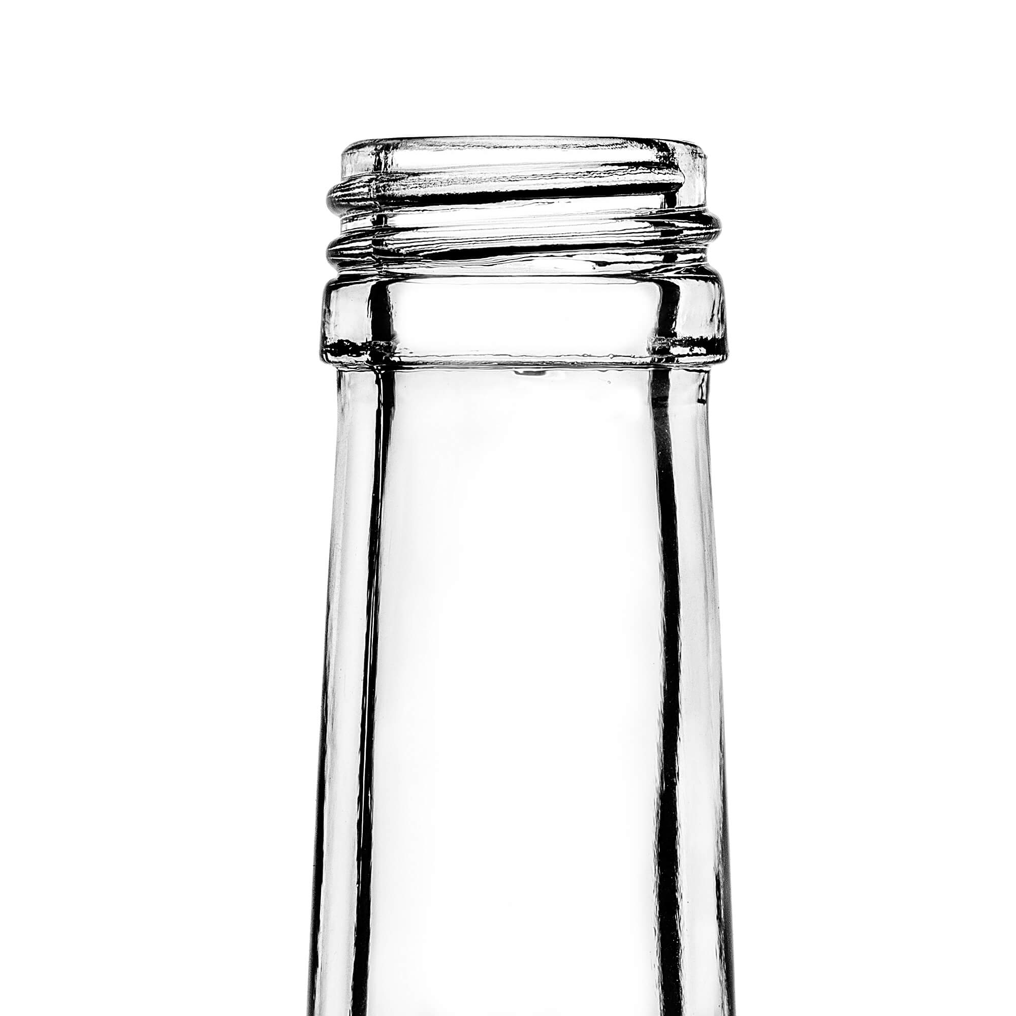 Szklana butelka na nalewkę Loiret 500ml z zieloną zakrętką 10 szt.