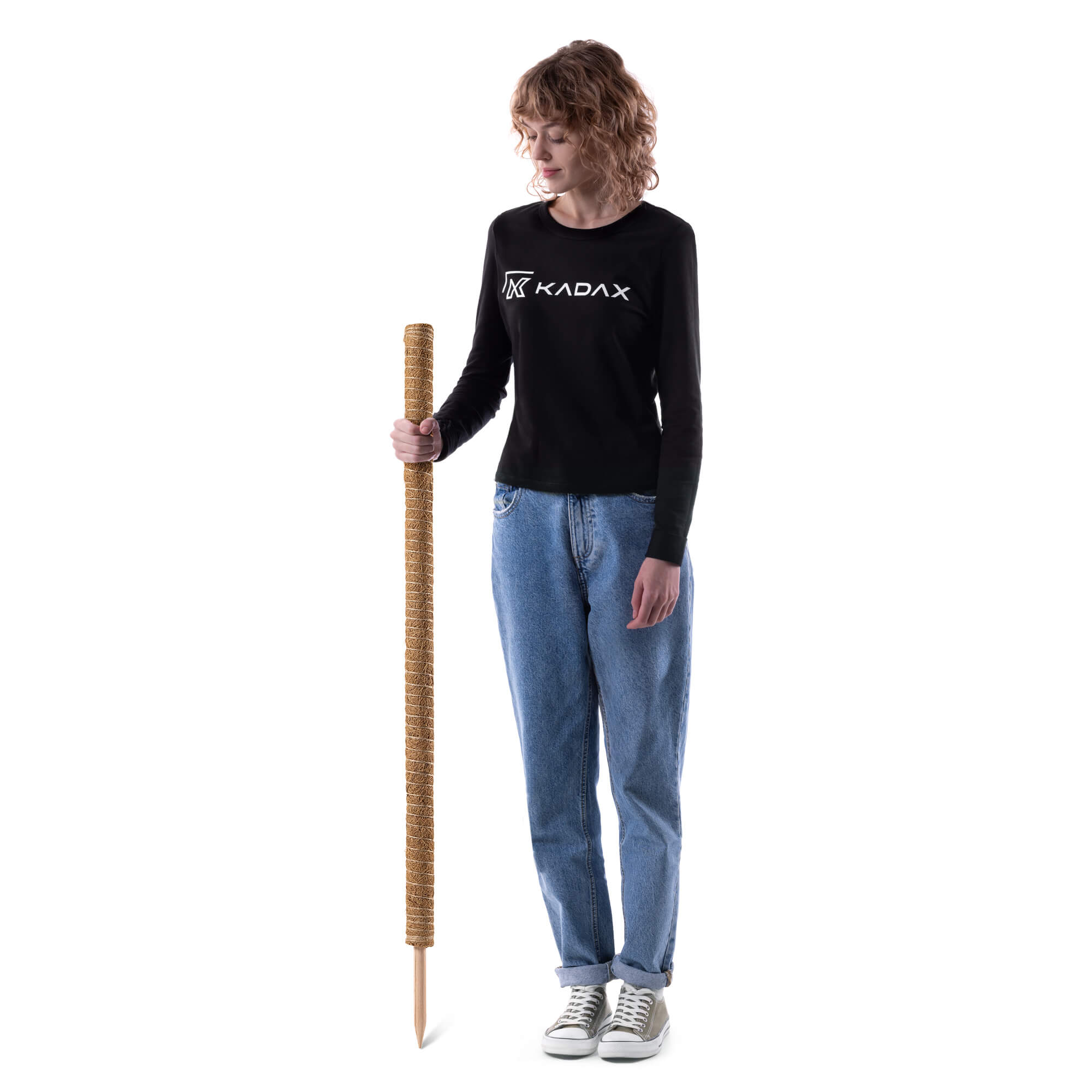 Tyczka do roślin kokosowa Cande 120 cm podpora doniczkowa 3 szt.