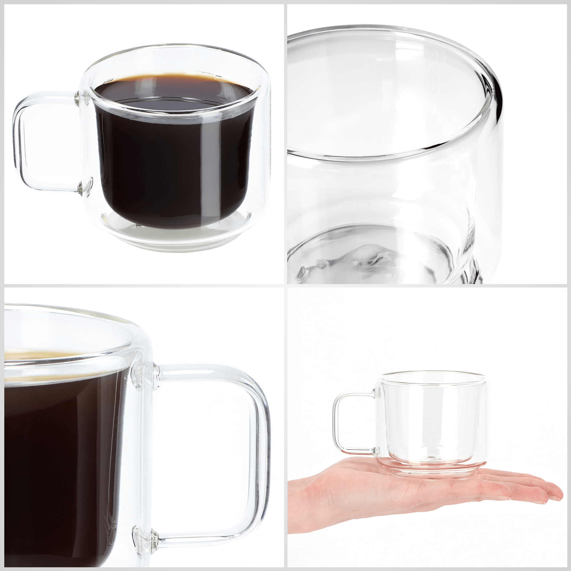 Filiżanki termiczne Forli do kawy i herbaty 200 ml, 6 szt.