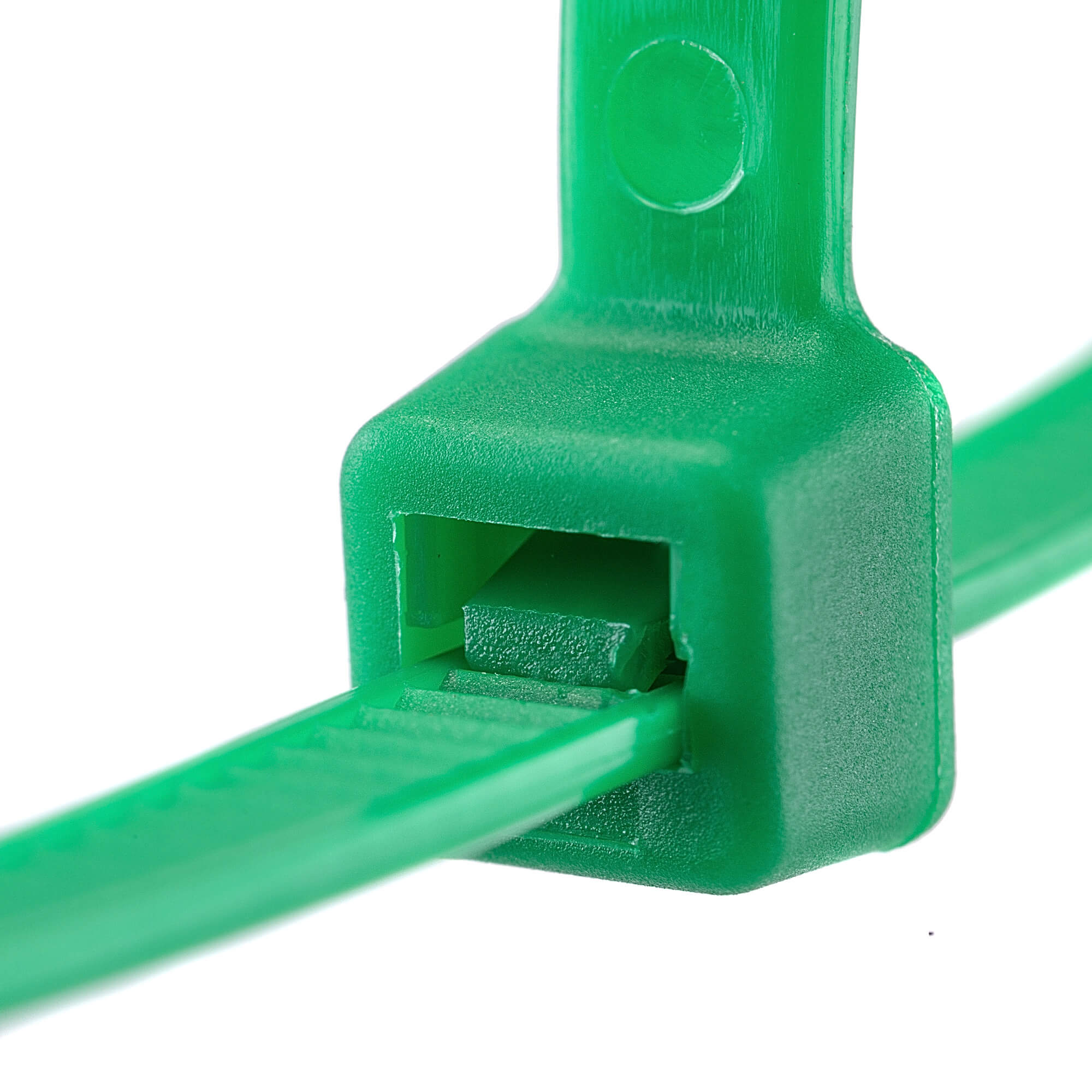 Opaski zaciskowe Maurens 200 x 3.6 mm zielone 100 szt.