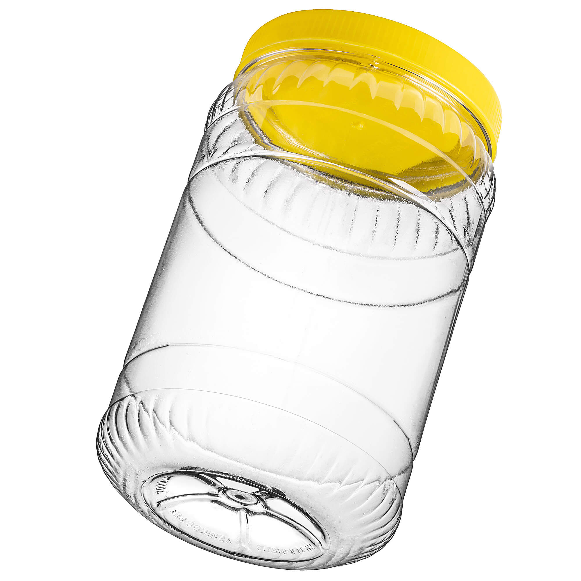 Słoik plastikowy 2L żółty