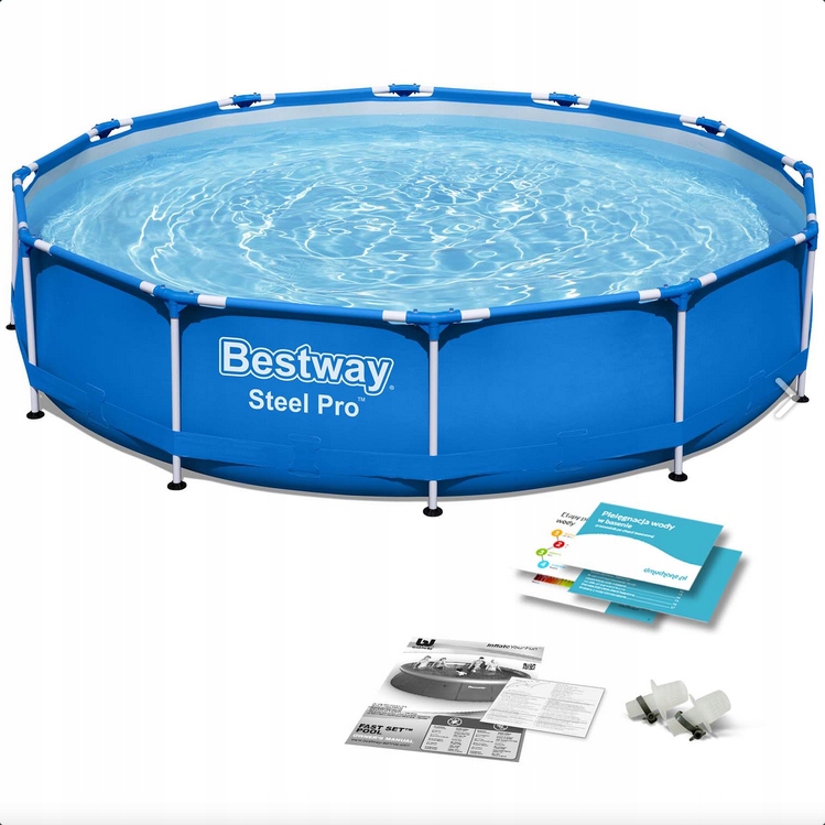 Basen ogrodowy stelażowy 366 x 76 cm Bestway 56706