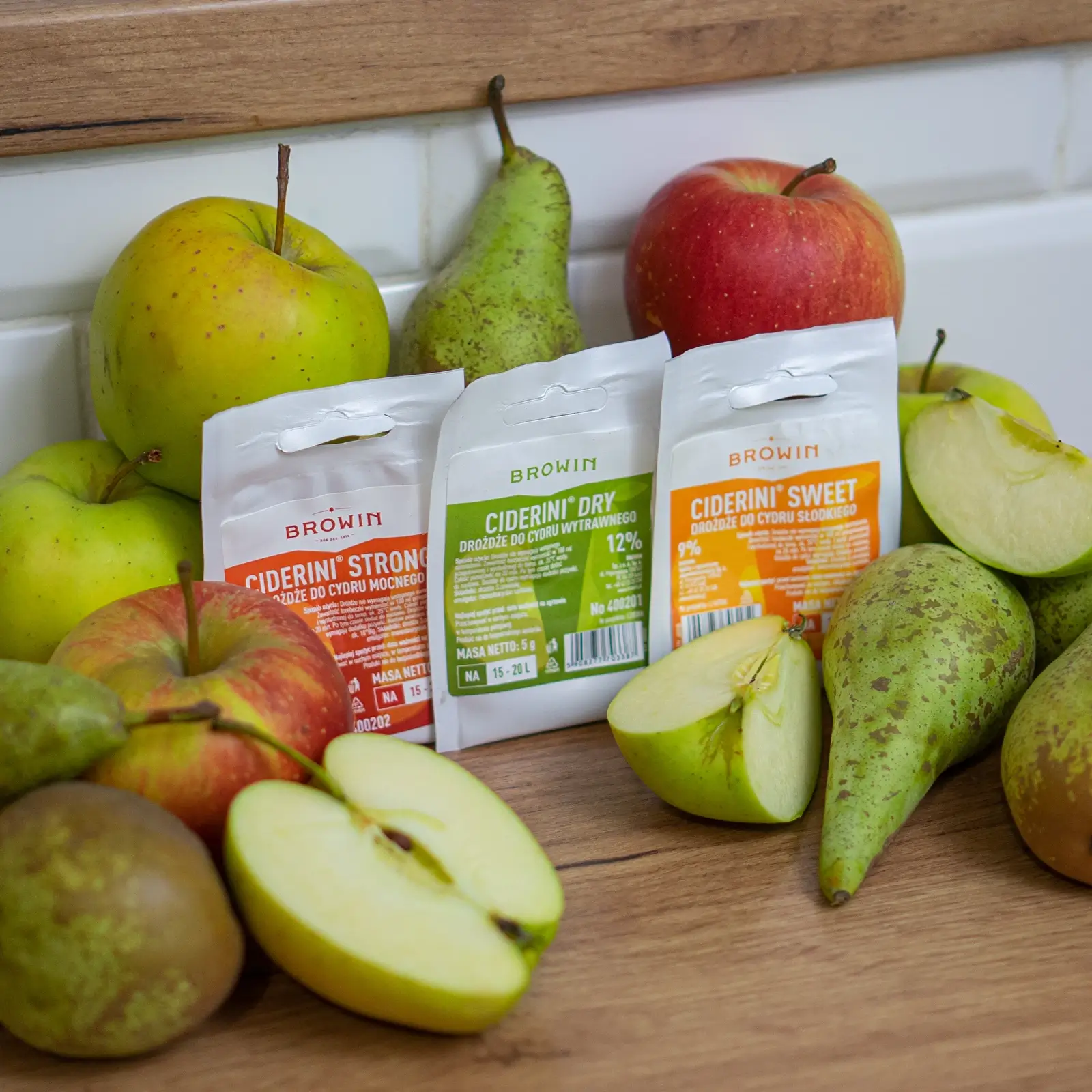 Browin Drożdże cydrowe Ciderini Sweet 5g