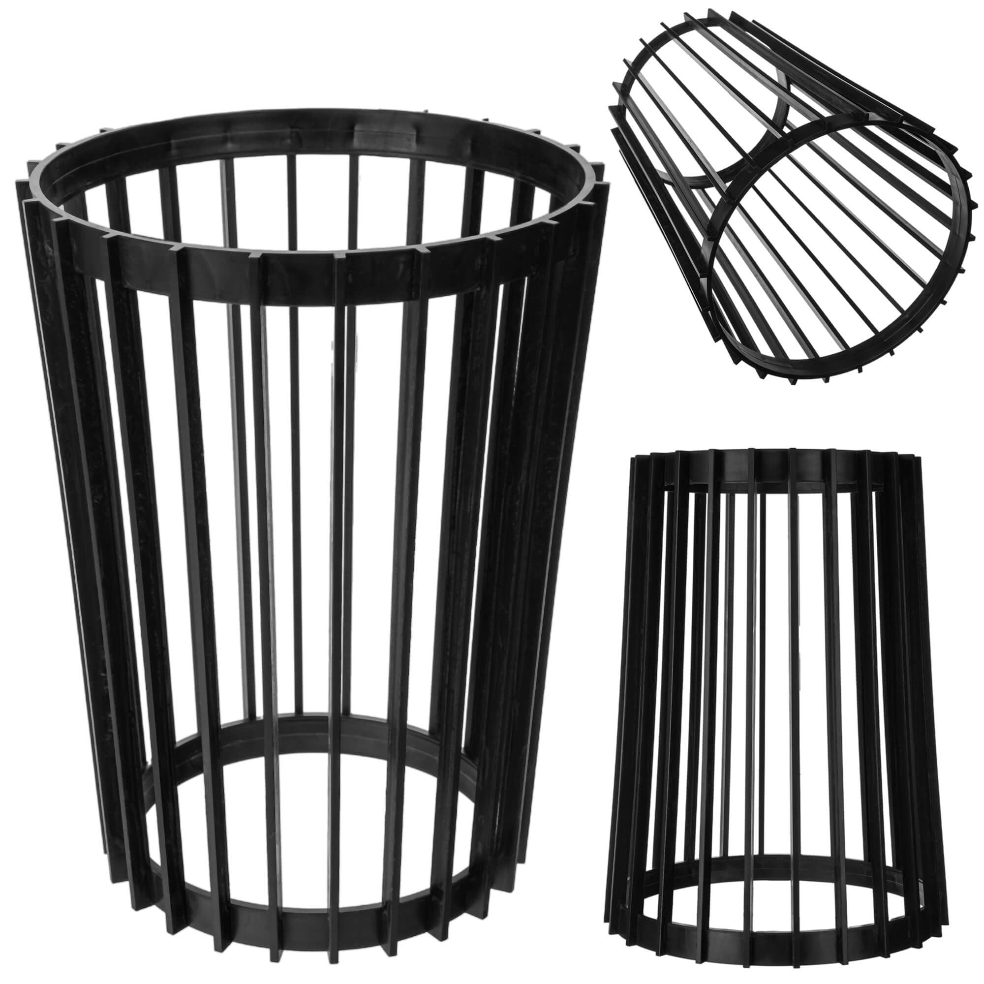 Kwietnik dwustronny Aytre 54 cm czarny
