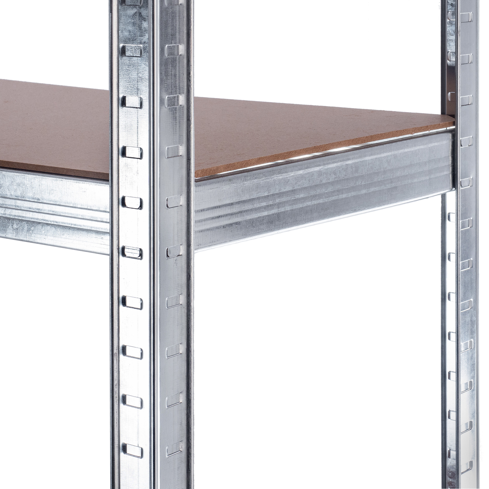 Regał metalowy 5-poziomowy Gien 875kg srebrny