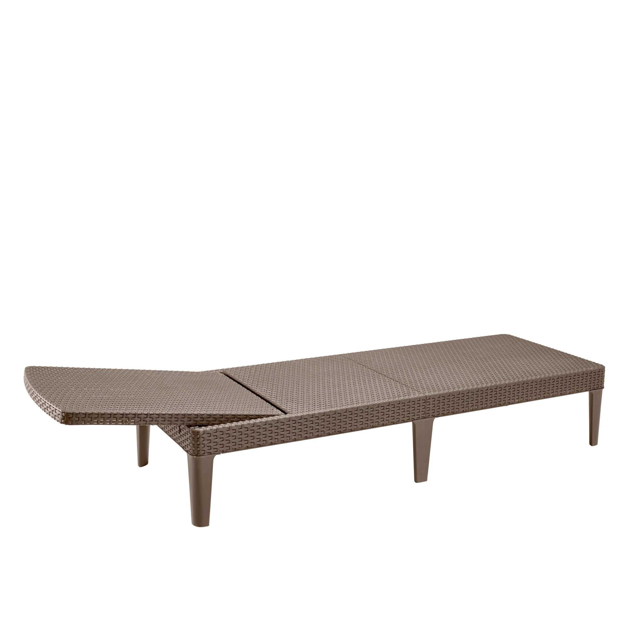 Leżak ogrodowy Keter Jaipur 58 x 151 cm, cappuccino
