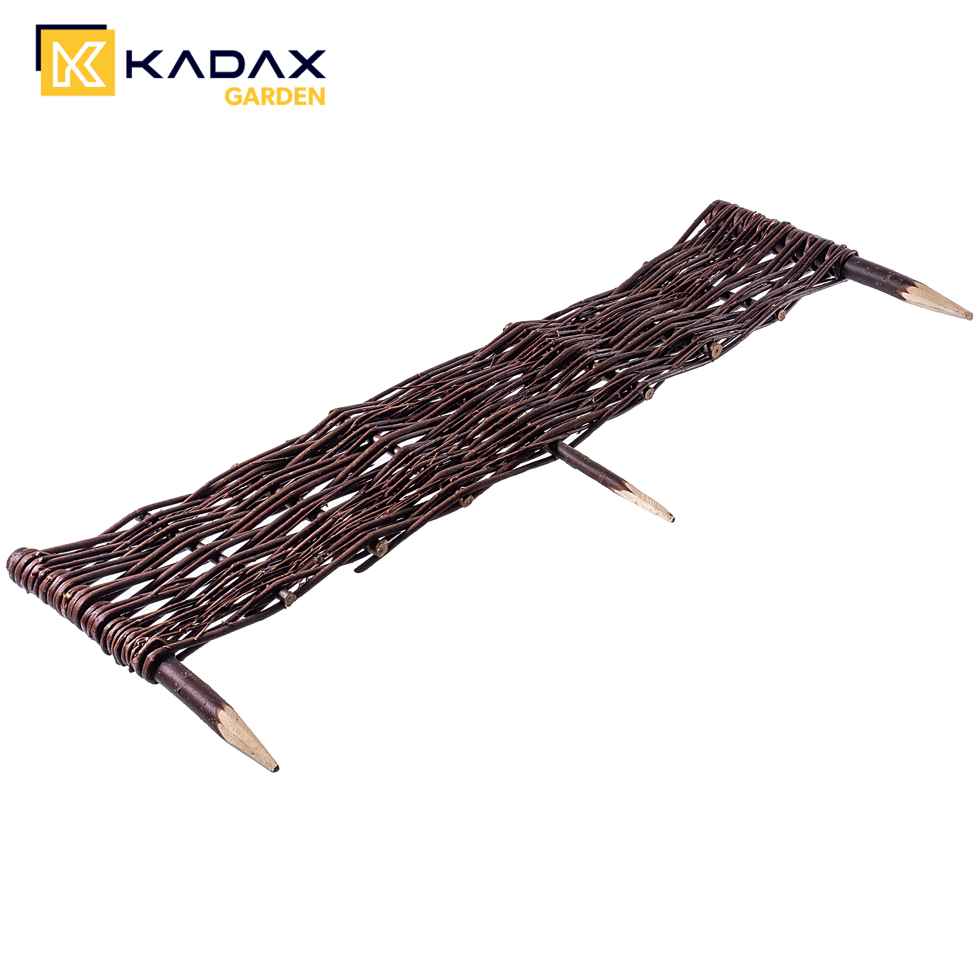 Palisada ogrodowa wiklinowa Sand 100 x 40 cm, 5 szt.