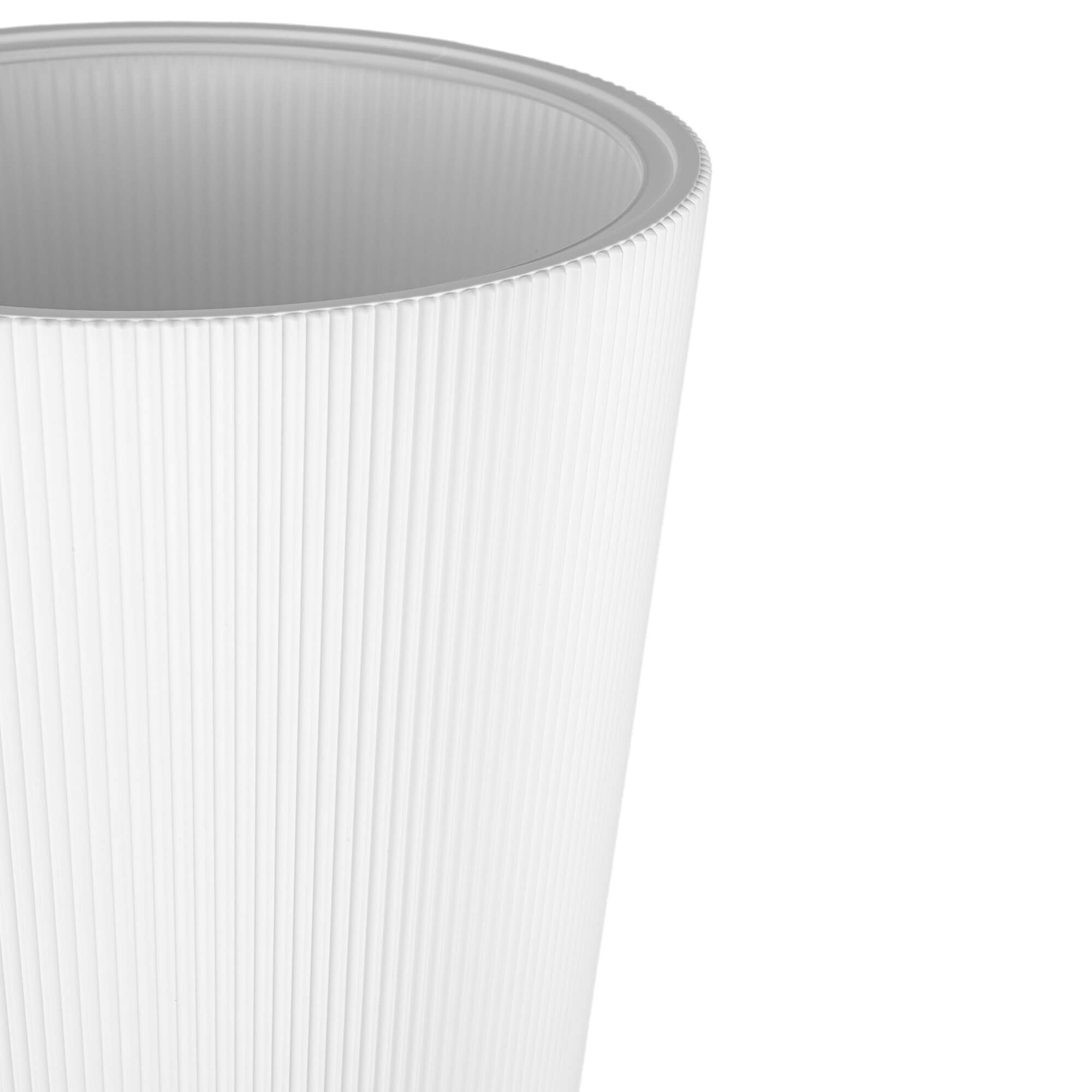 Doniczka Linea Slim 30 cm, biała, 1 szt.