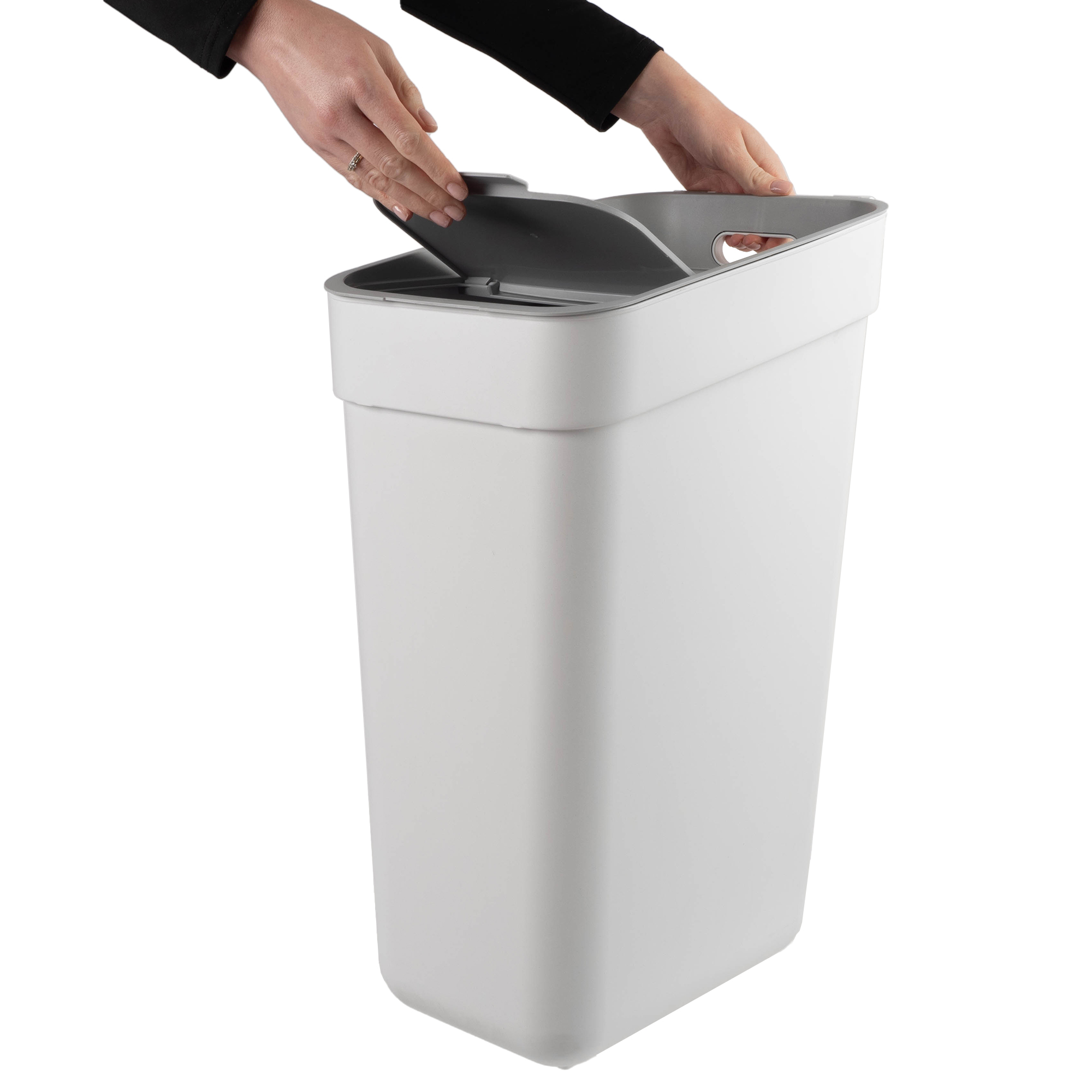 Kosz do segregacji śmieci Curver Ready to Collect 30L biały
