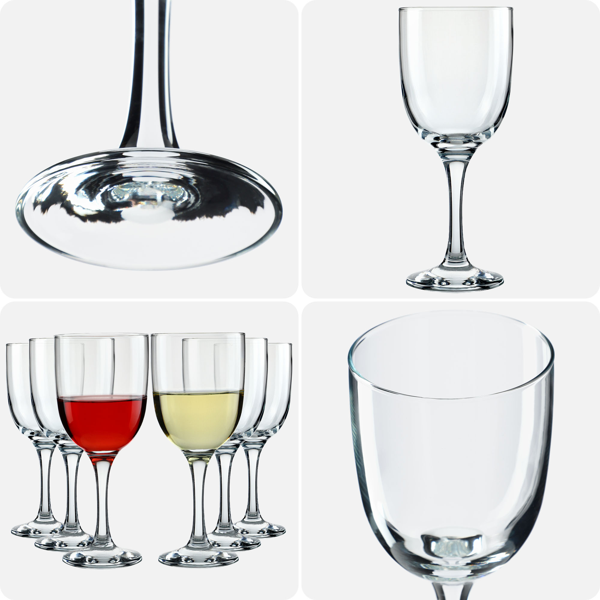 Kieliszki Lampi do wina 290 ml, 6 szt.