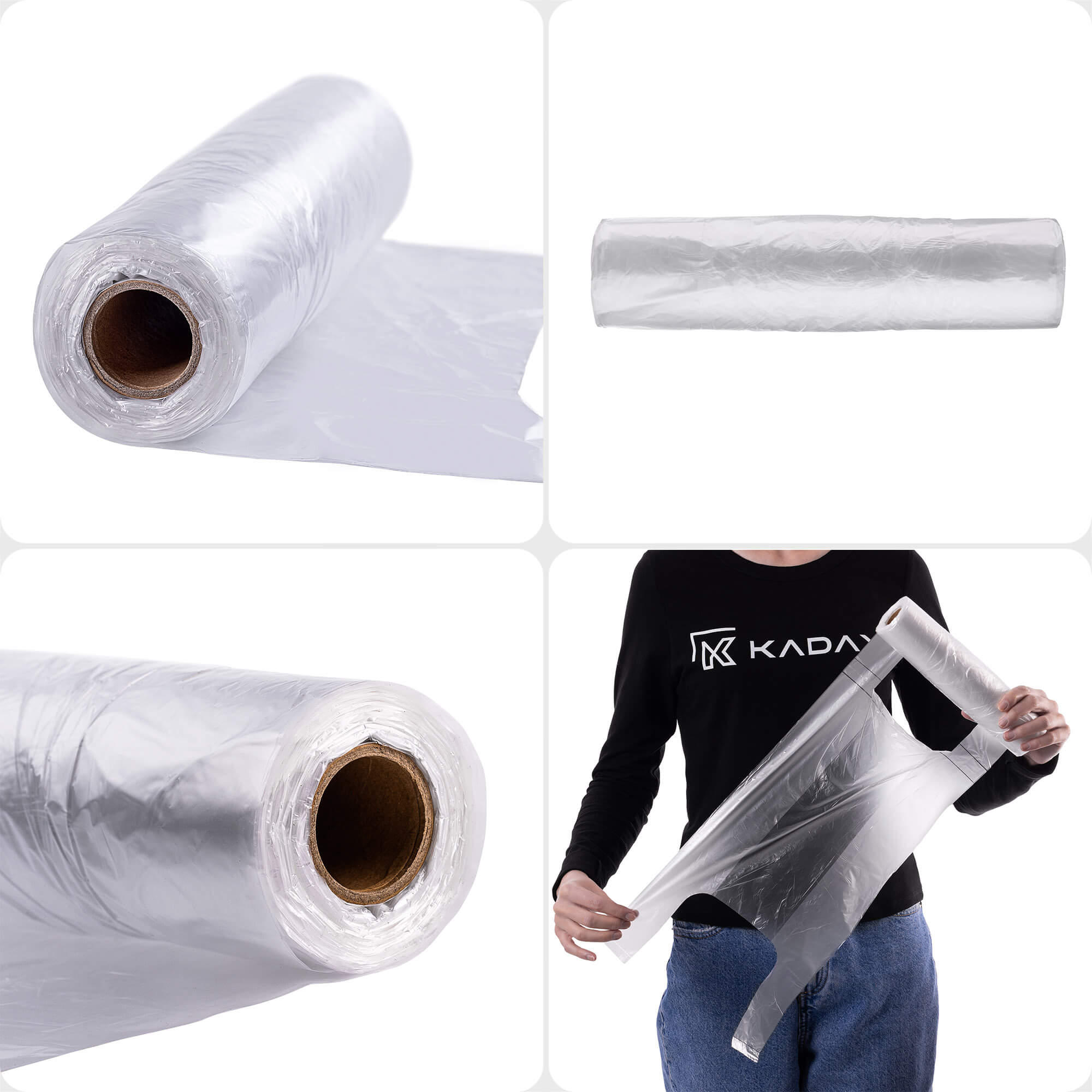 Reklamówki na rolce Vela 42.5 x 22 cm 120 szt.