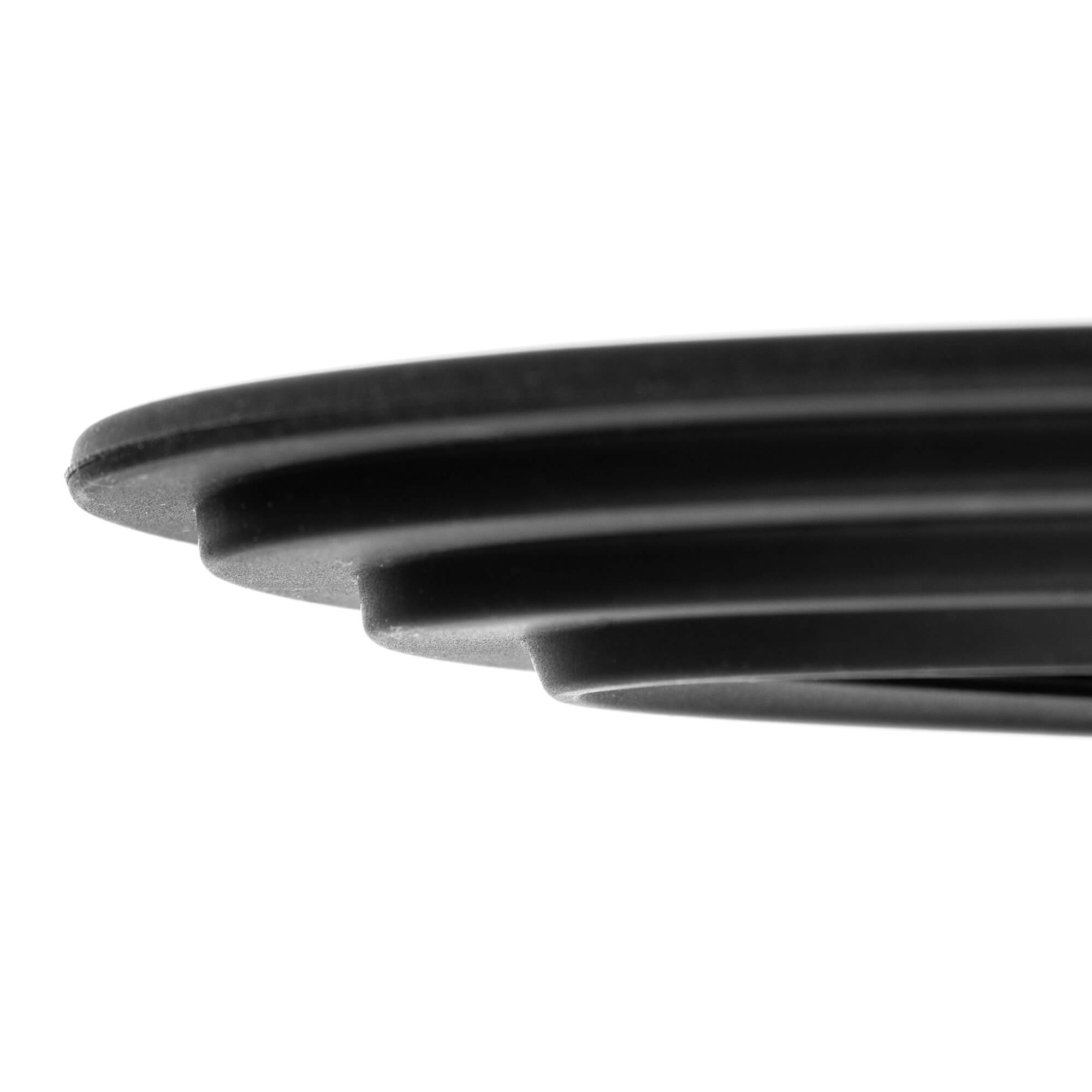 Pokrywa szklana multisize Aiola na garnek 24-28 cm z czarnym matowym uchwytem