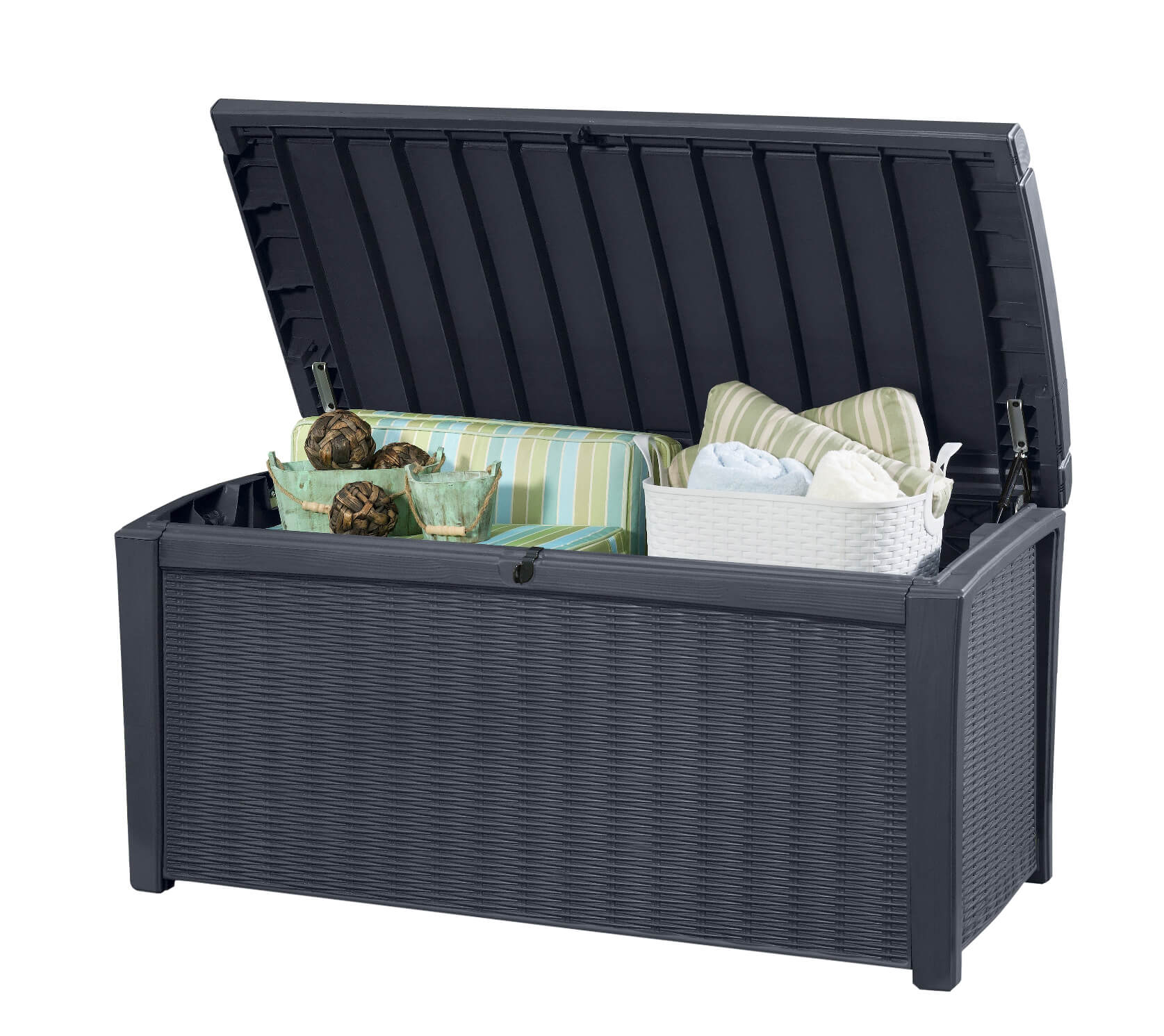 Skrzynia ogrodowa Keter Borneo Storage Box 416L, grafit