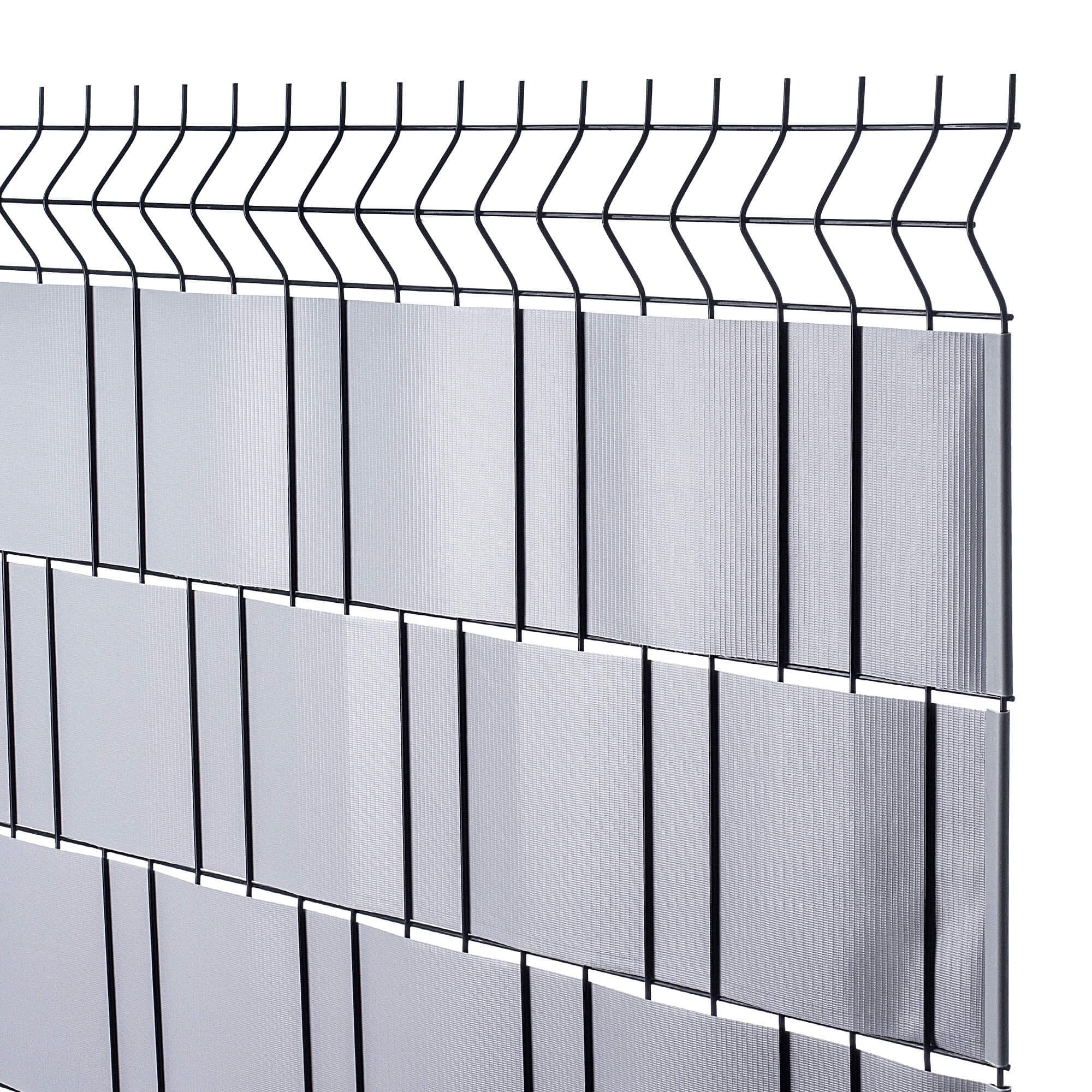 Taśma ogrodzeniowa Langon 19 cm x 35 m jasnoszara
