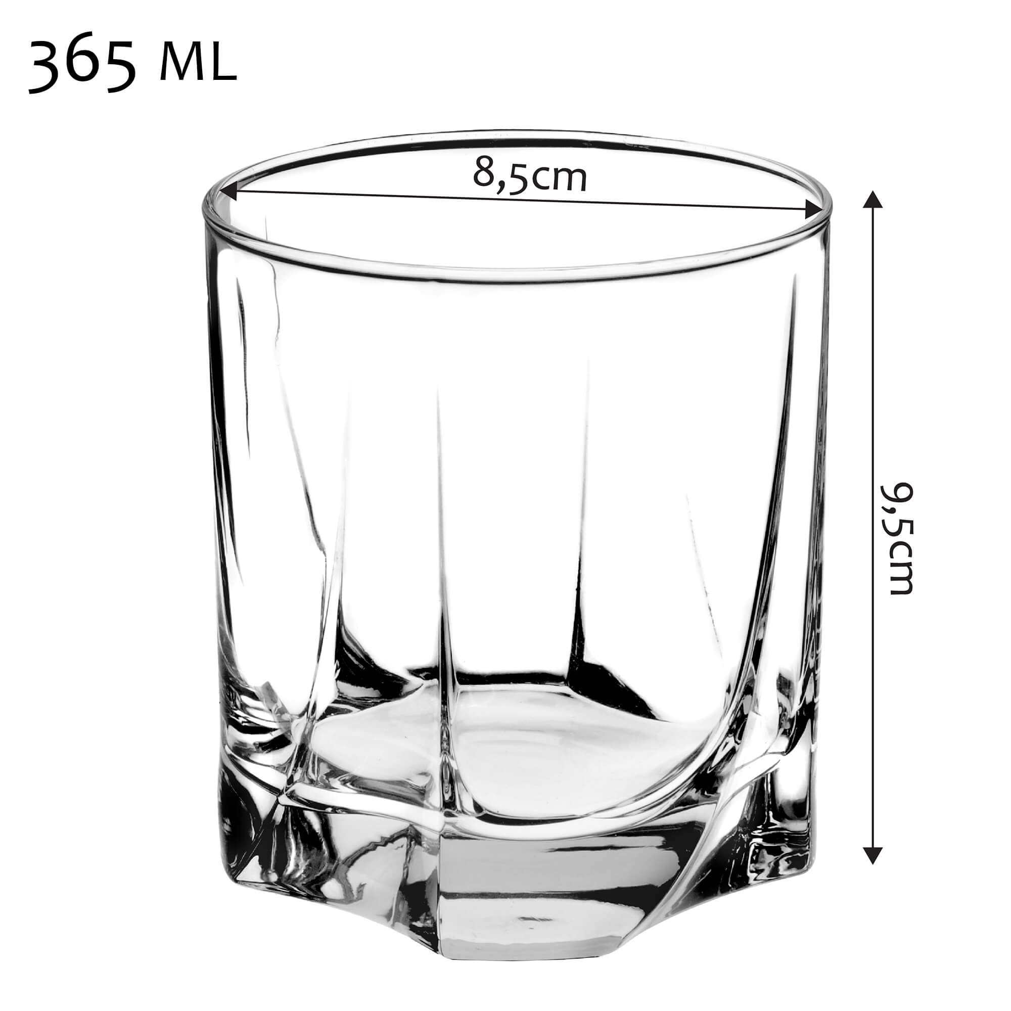 Szklanki do drinków i napojów Meco 356 ml, 6 szt.