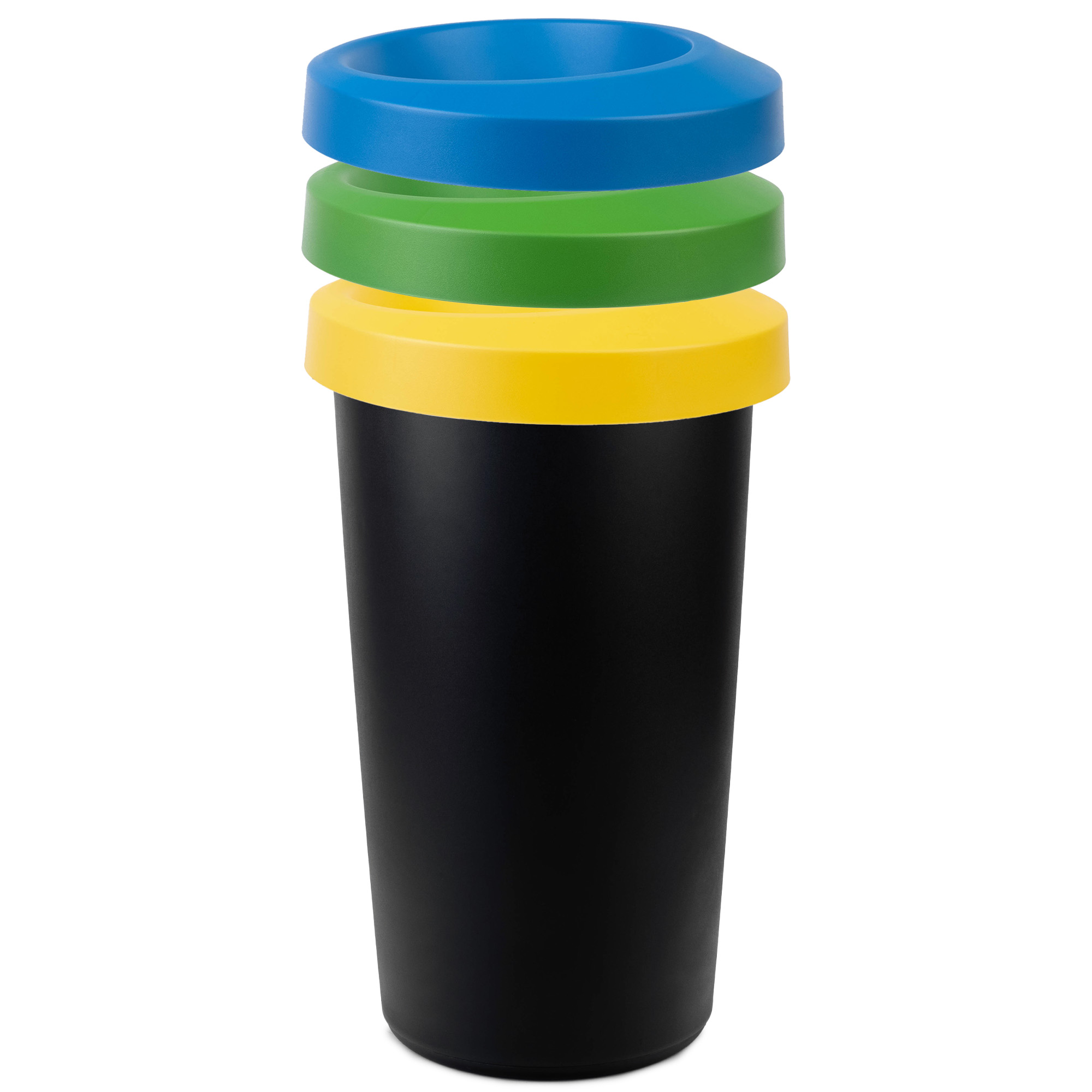 Kosz na śmieci Givry 3 x 45 L czarny