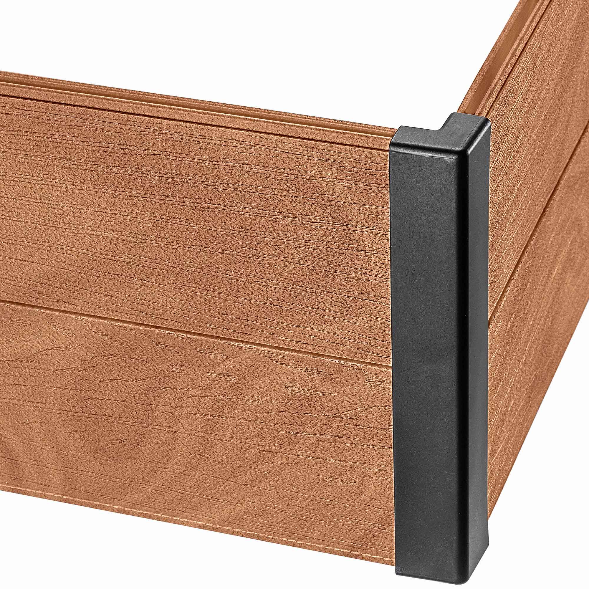 Obrzeże ogrodowe Keter Maple Garden Bed 106 x 32cm, brązowe