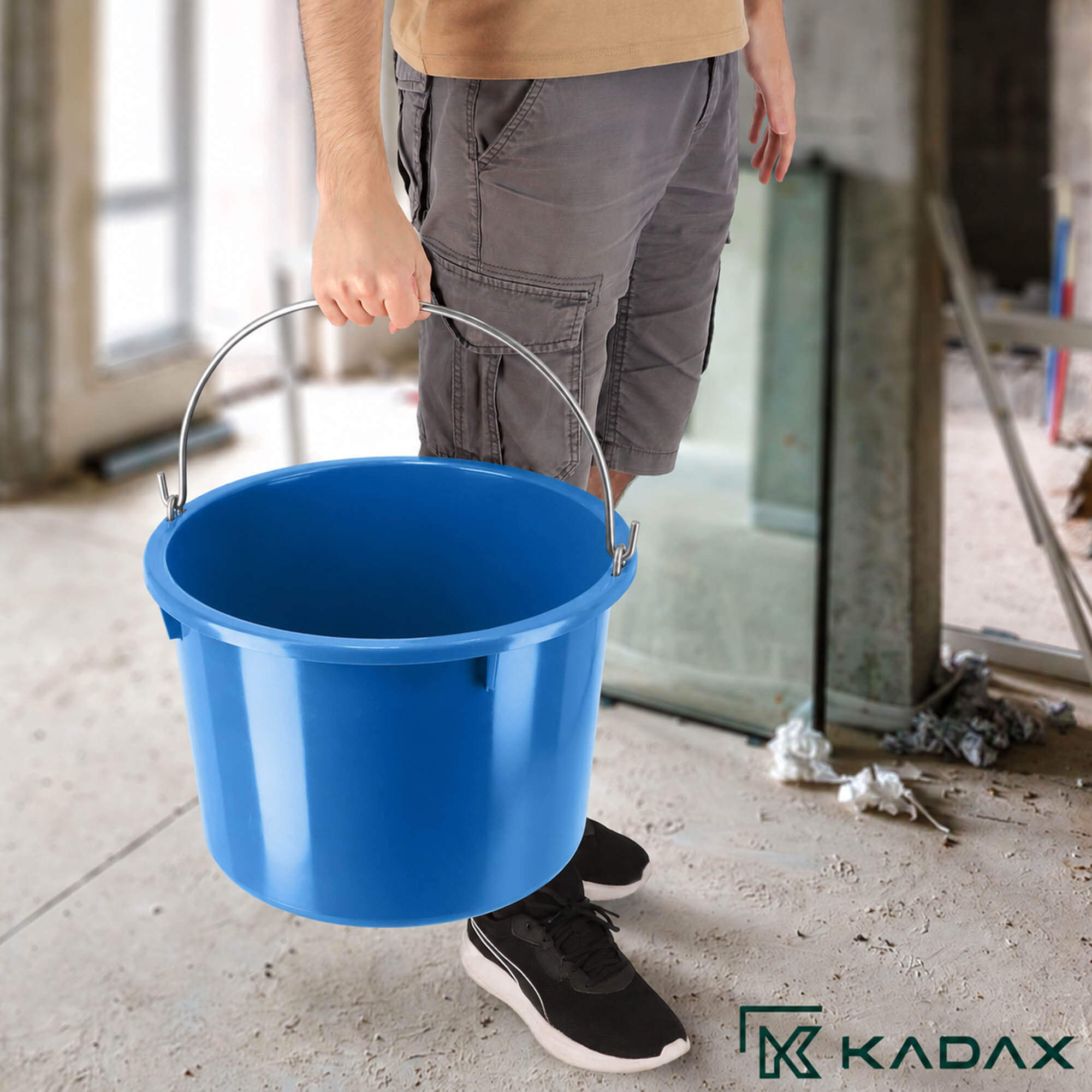 Wiadro budowlane Kanan 20L niebieskie 2 szt.