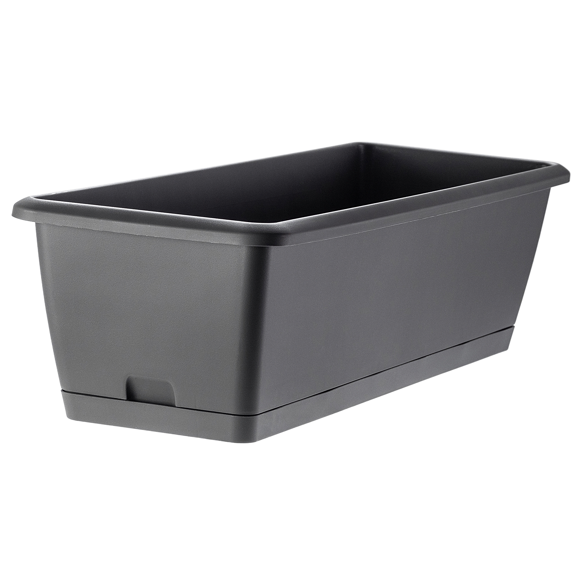 Skrzynka balkonowa Perama 60 cm, szara