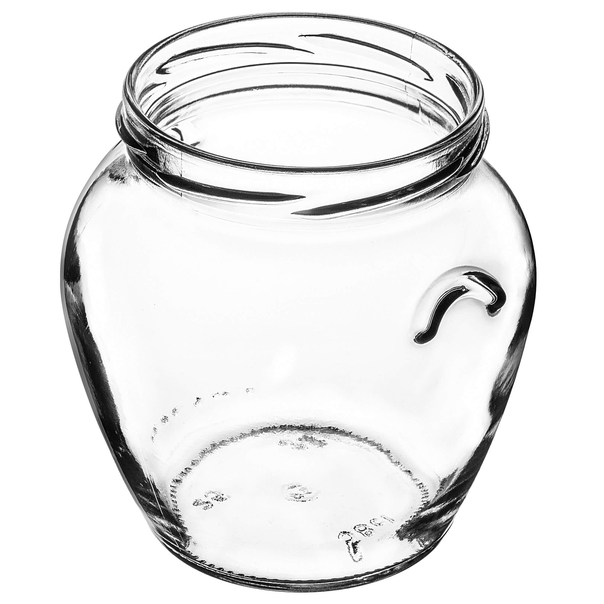 Słoiki na przetwory Sassa 580ml 24szt fi 82 mm + wieczka "Ogórki II"