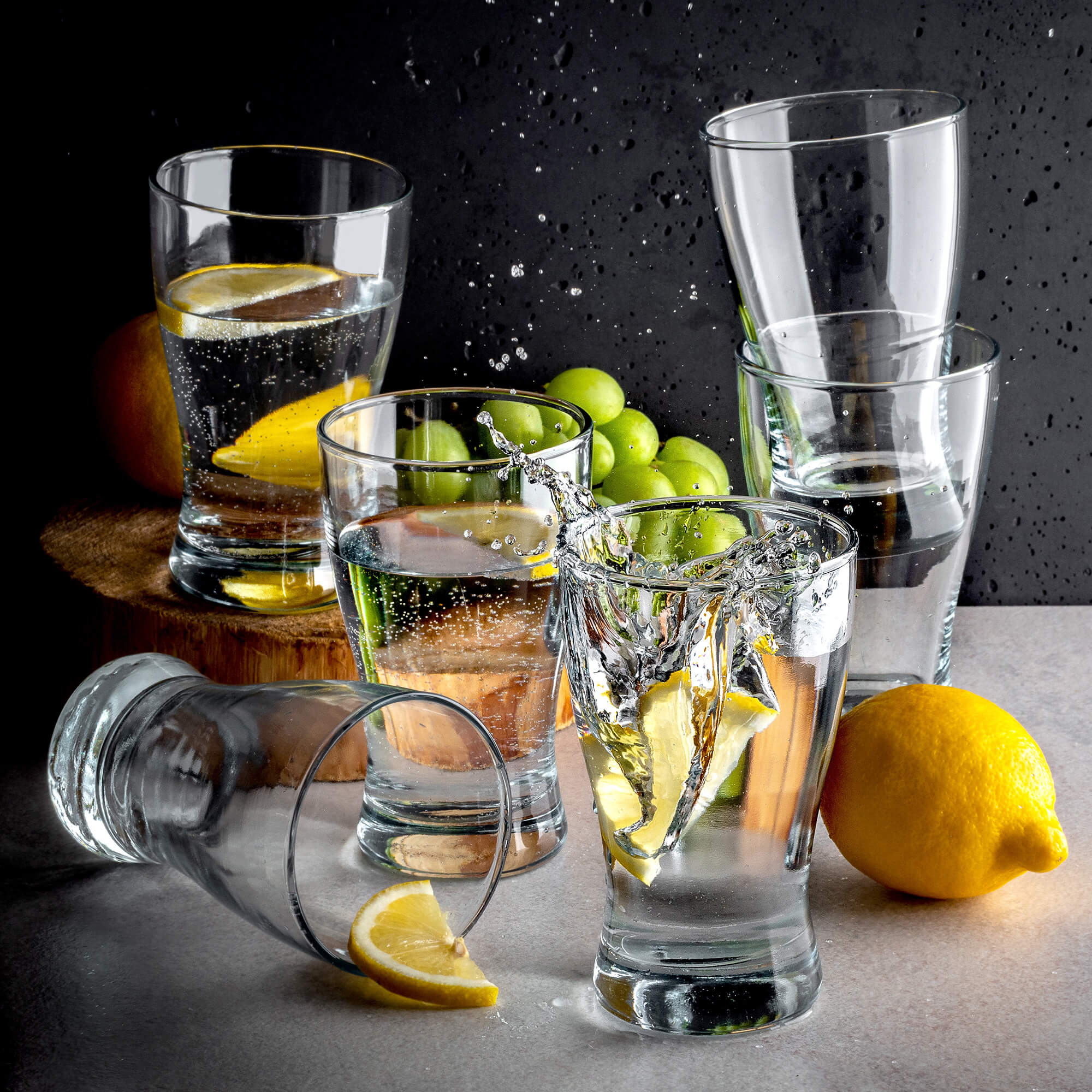 Szklanki do drinków i napojów Lauro 320 ml, 6 szt.