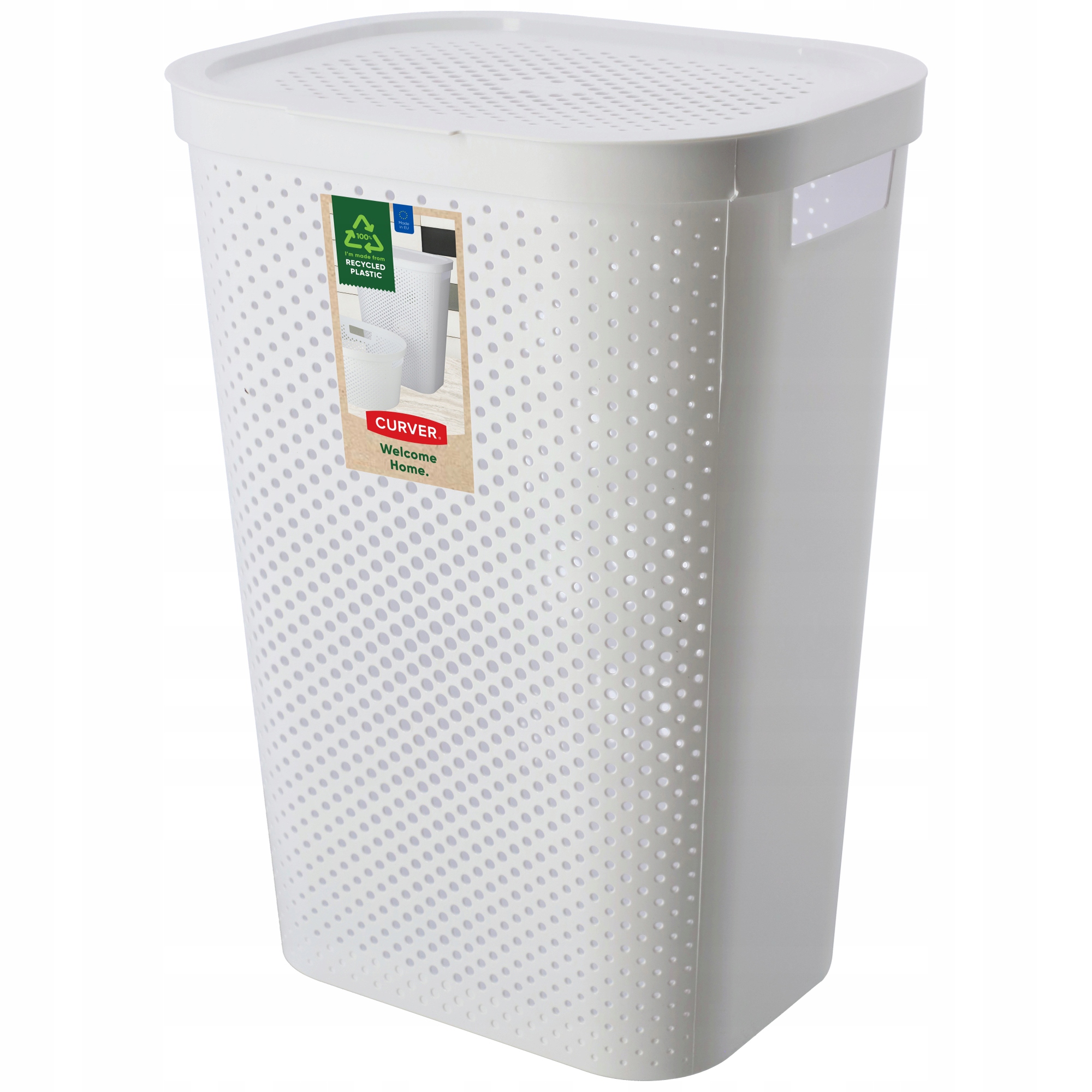 Kosze z pokrywką Curver Infinity 60L mix kolorów, 2 szt.