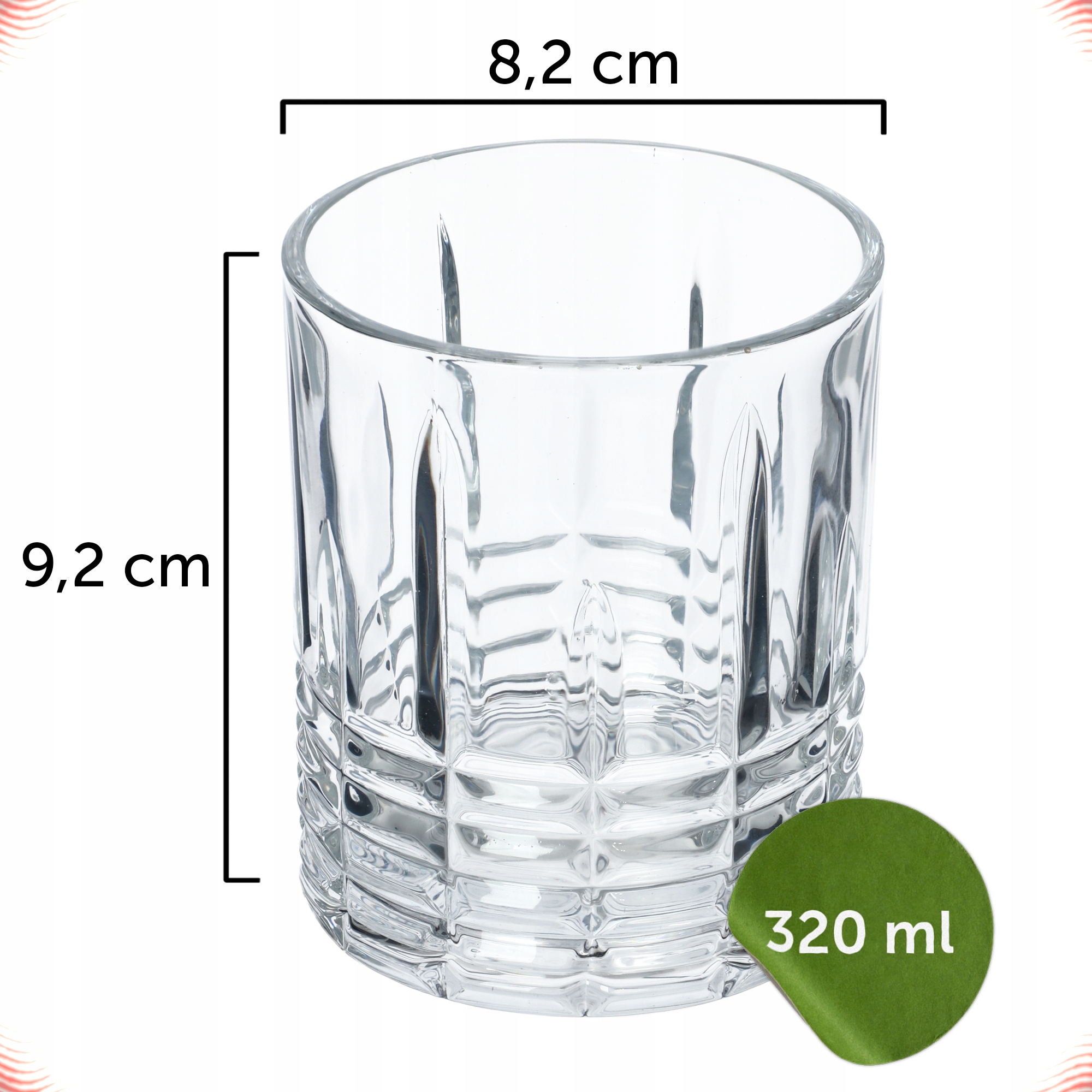 Szklanki Niort do whisky i drinków 320 ml, 6 szt.