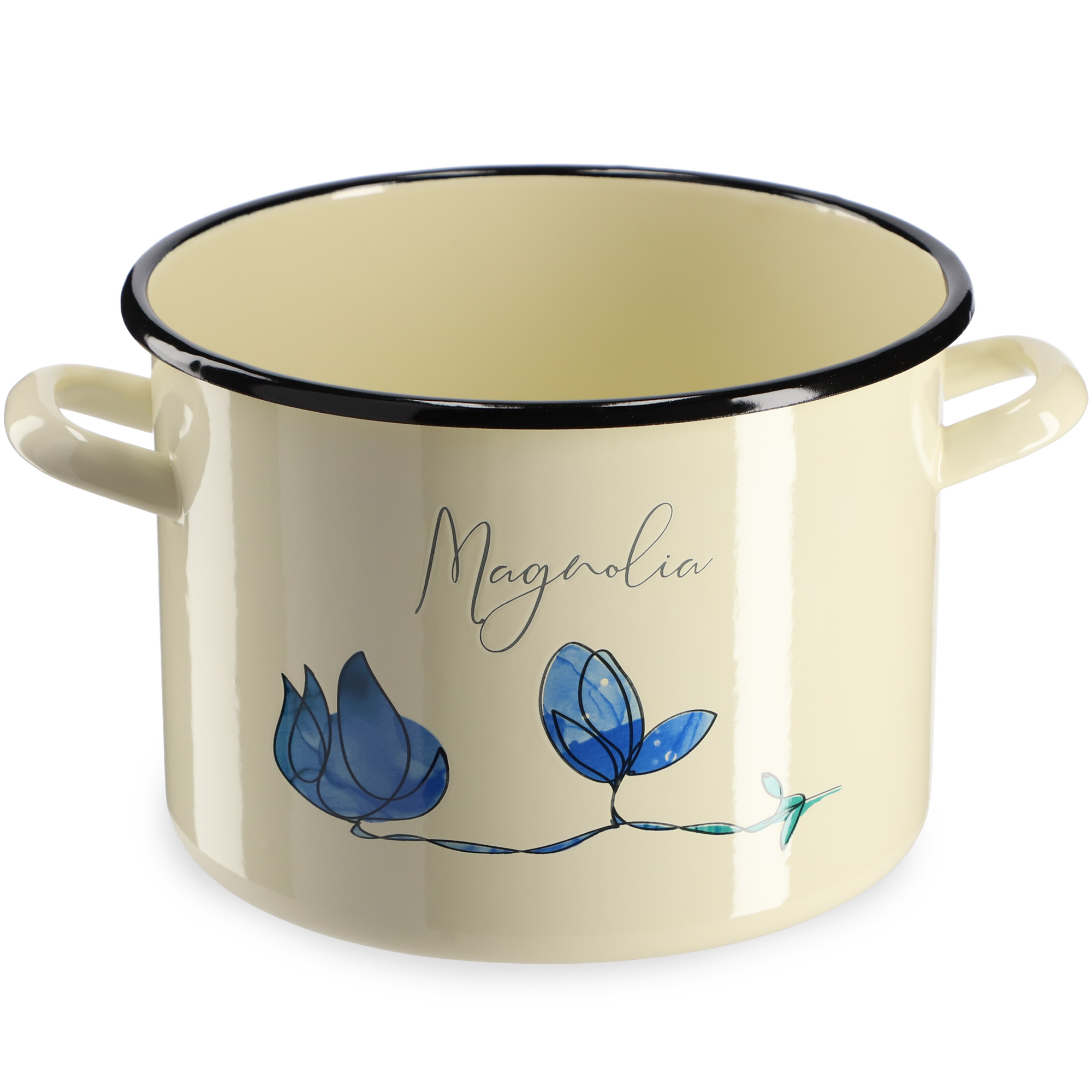 Garnek Emaliowany Luca 4.4L, magnolia