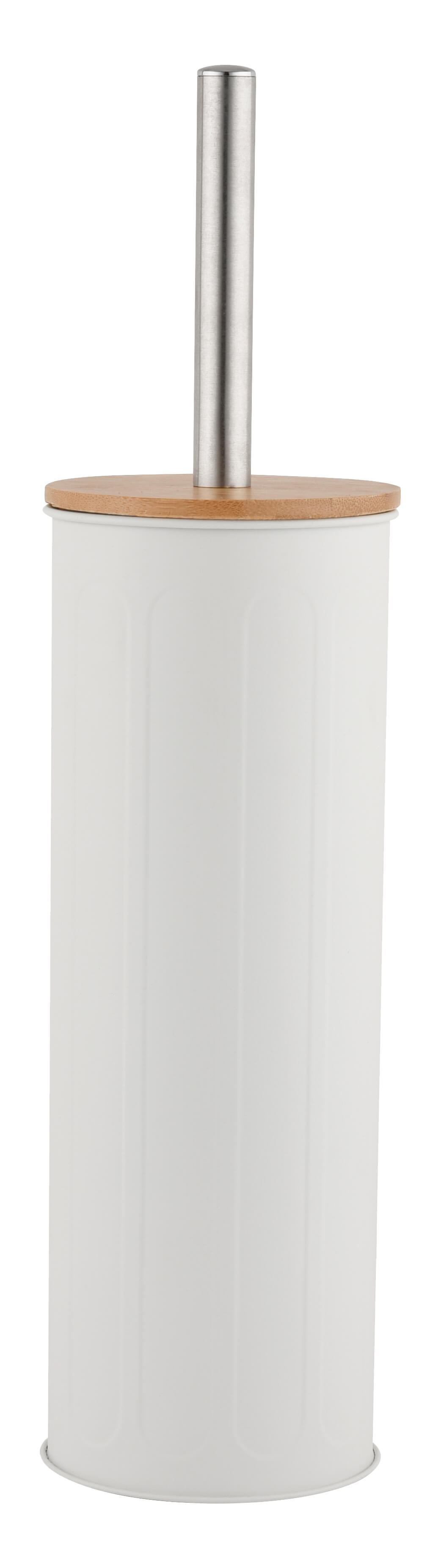 Szczotka do WC z pojemnikiem Padru 38 cm, biała