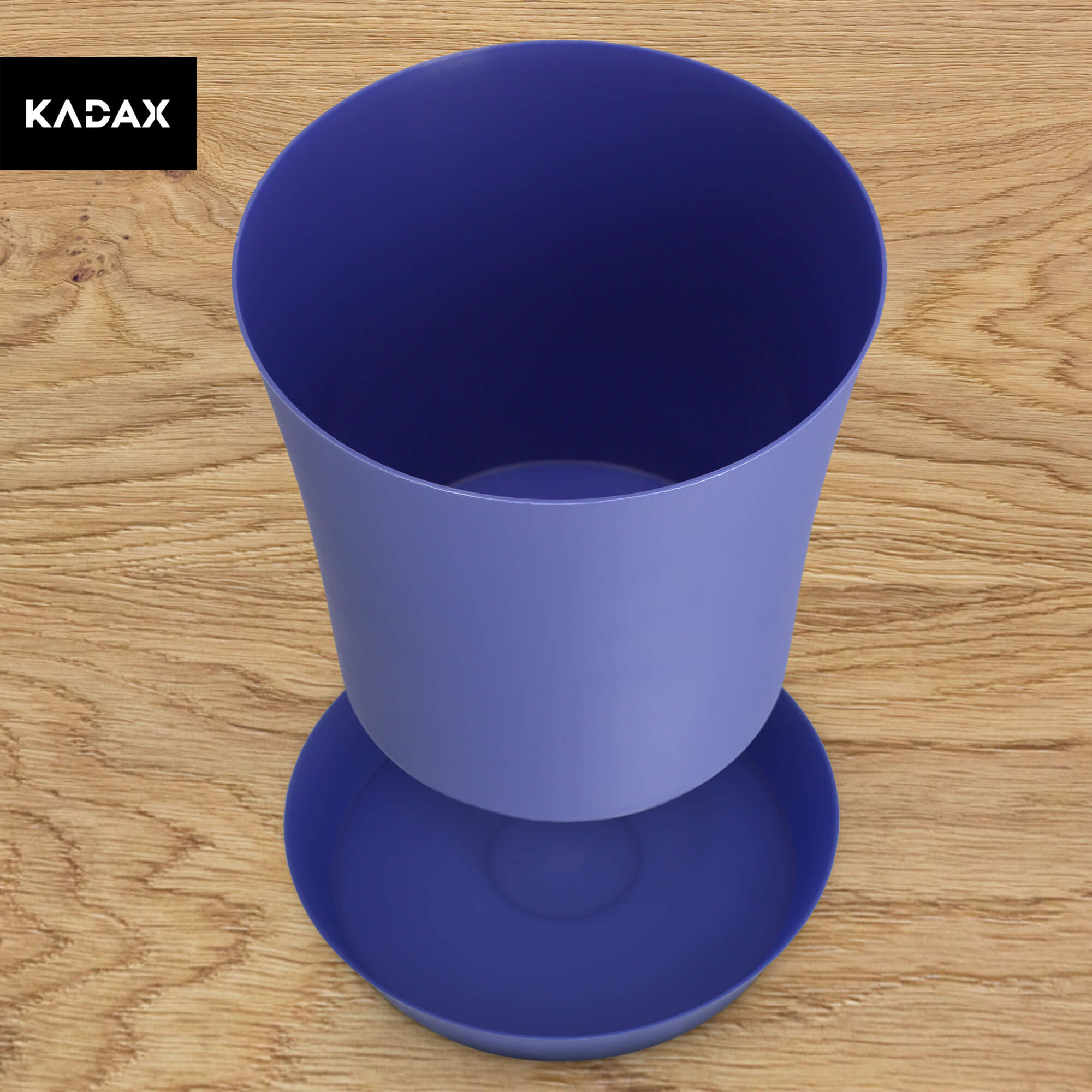 Doniczka na kwiaty Ersa 12 cm, fioletowa