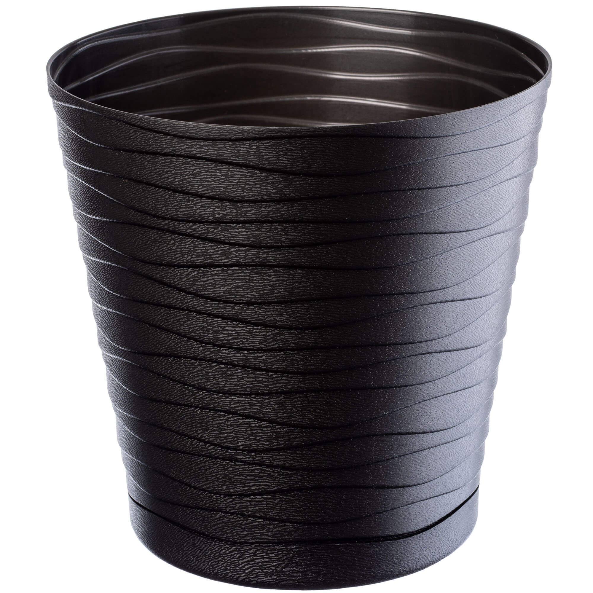 Doniczka z podstawką Greve 30 cm, czarna