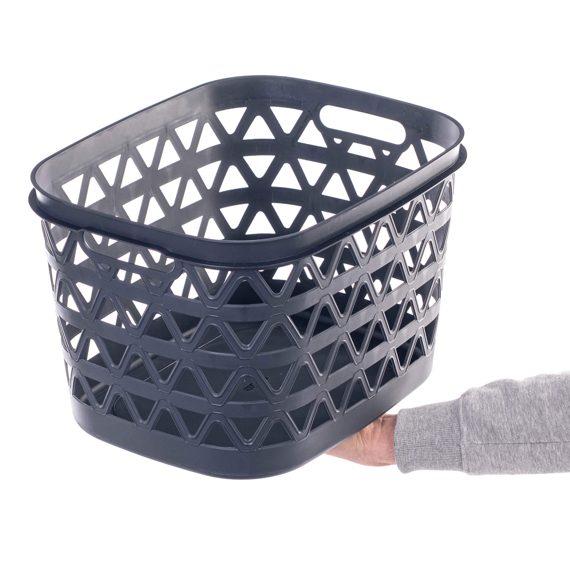 Kosz na bieliznę Curver Oceana 30L granatowy