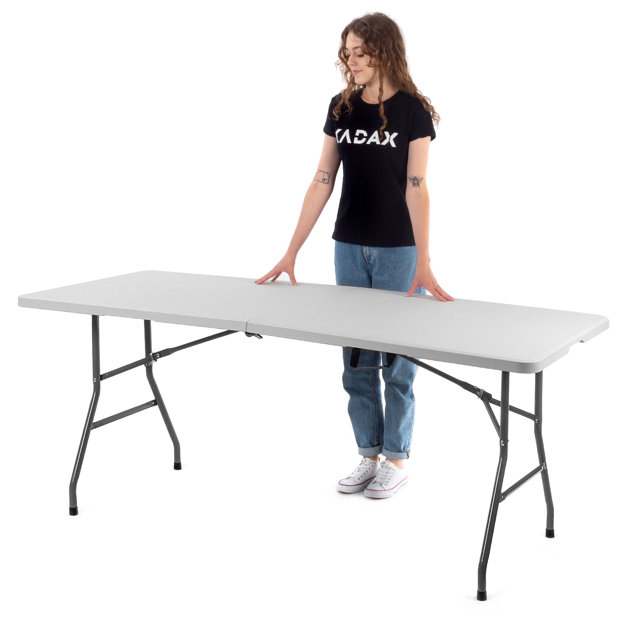 Stół ogrodowy Forges składany 74x180cm