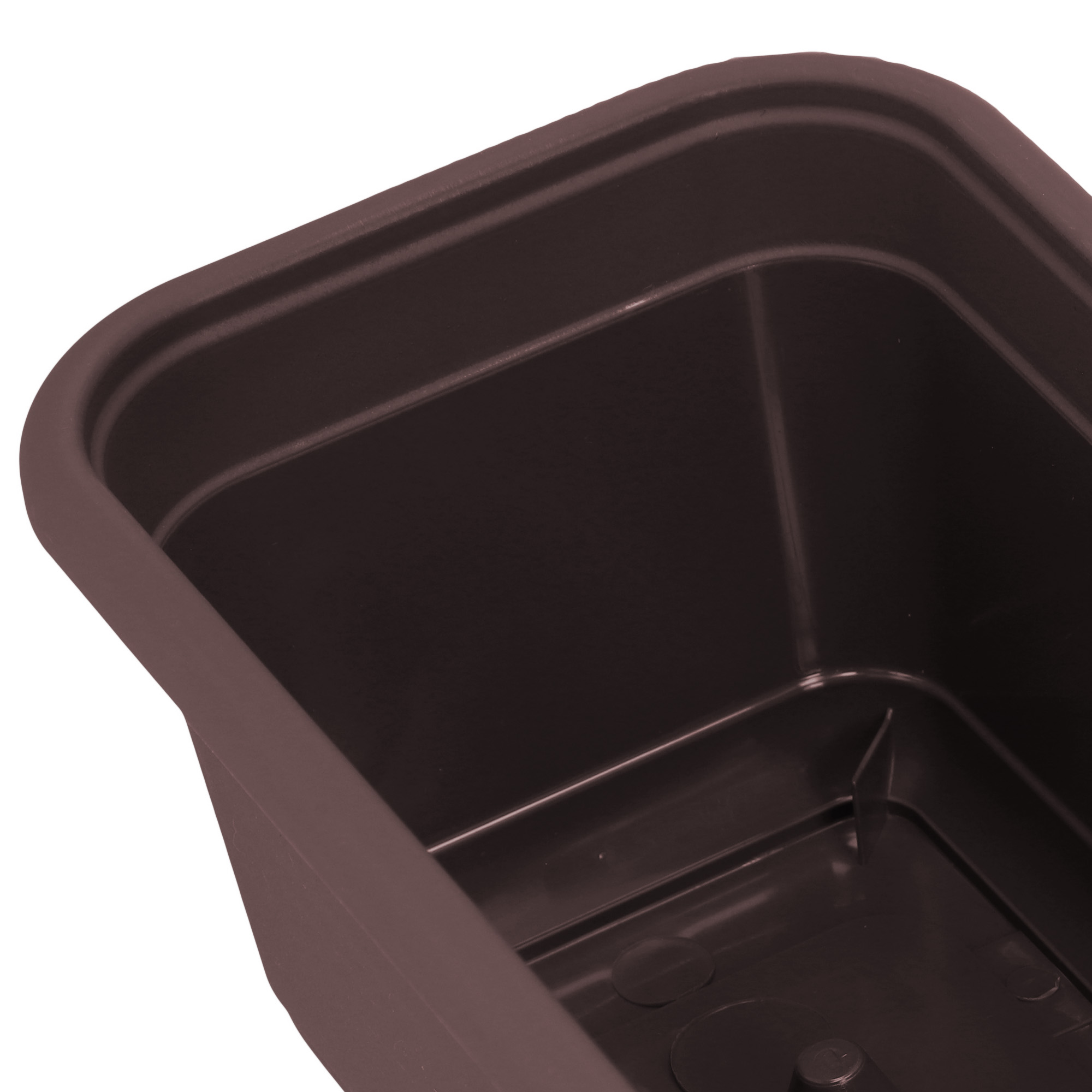Skrzynka balkonowa Evron 40 cm, brązowa matowa