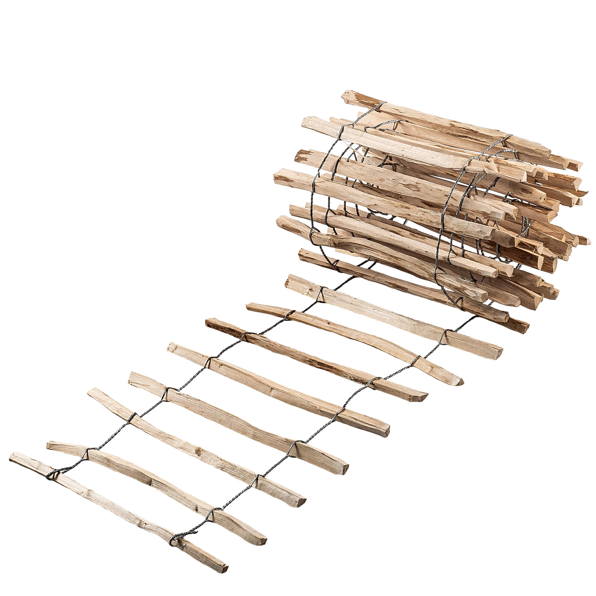 Płot ogrodowy leszczynowy Karo 500 x 60 cm (7-9 cm)