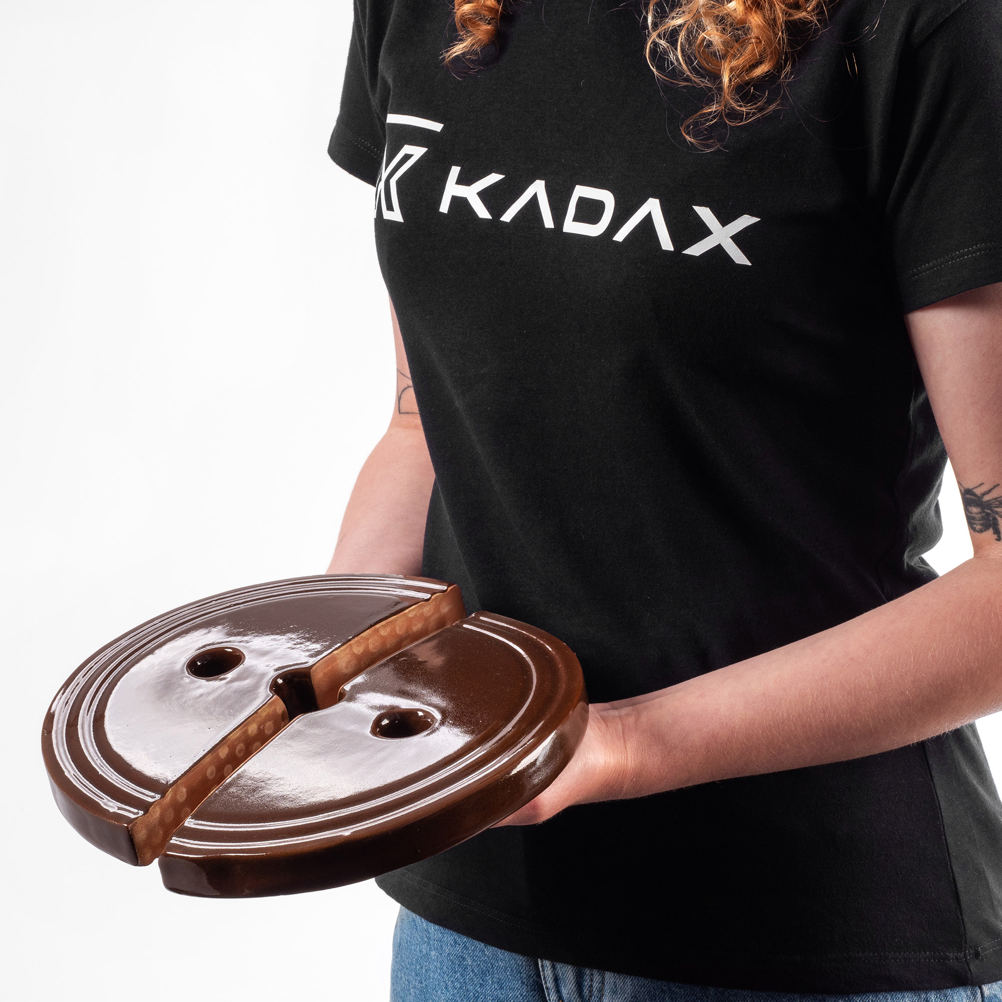 Kamień dociskowy kamionkowy Helios 23 cm, 2szt